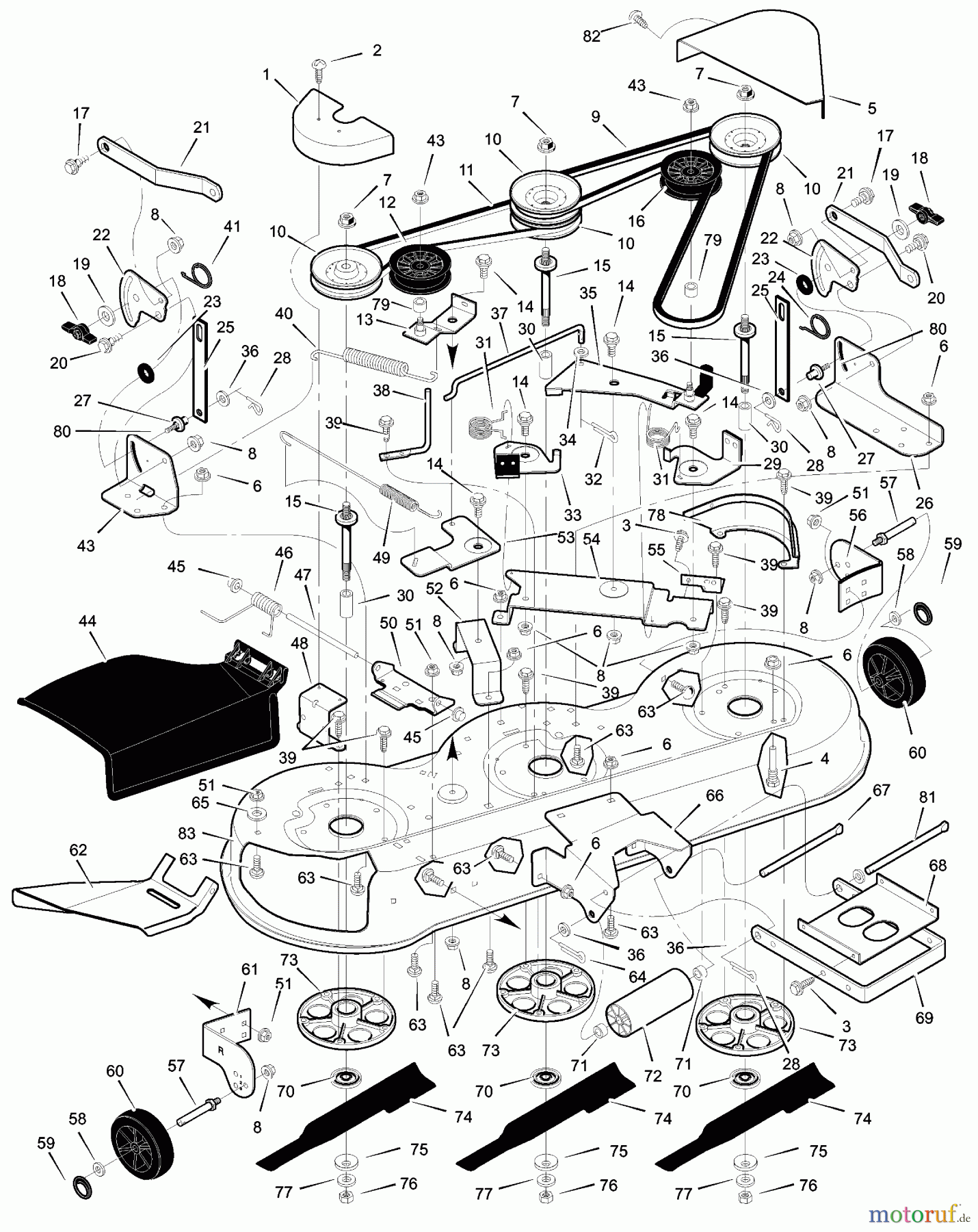  Murray Rasen- und Gartentraktoren 46577x6A - Murray Ultra 46