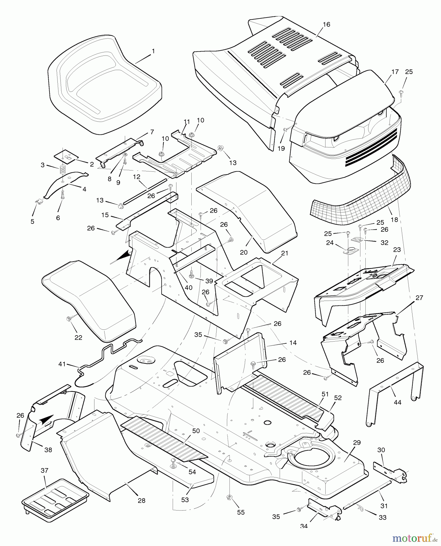  Murray Rasen- und Gartentraktoren 46905x30A - Murray 46