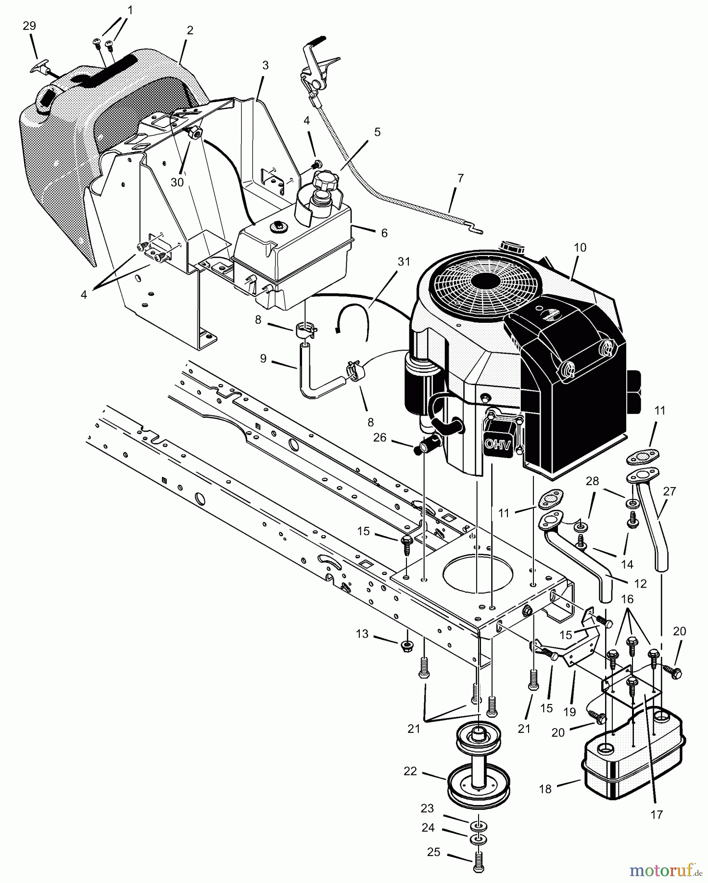  Murray Rasen- und Gartentraktoren 525607x692B - Stanley 52