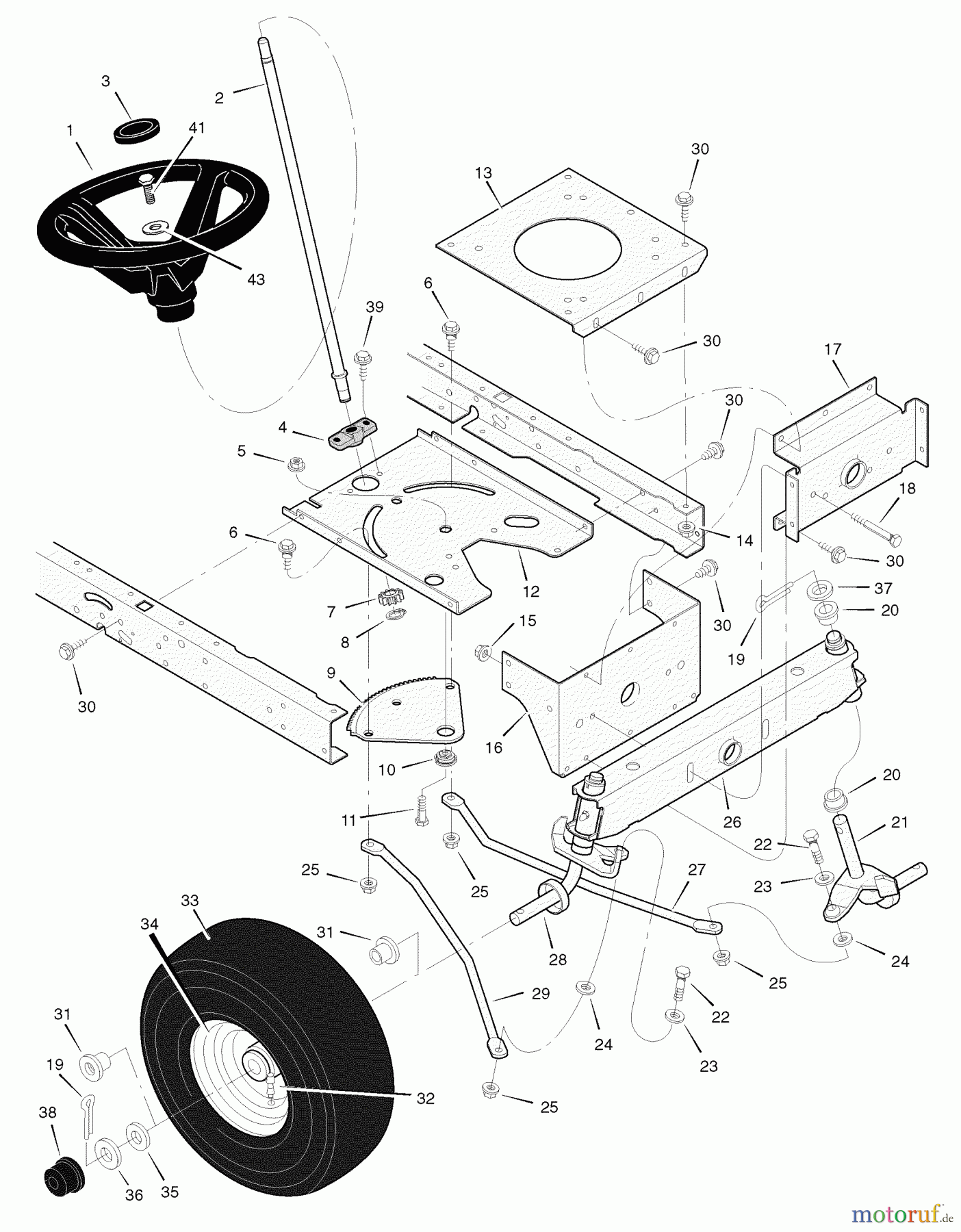  Murray Rasen- und Gartentraktoren C950-60472-0 - Craftsman 46