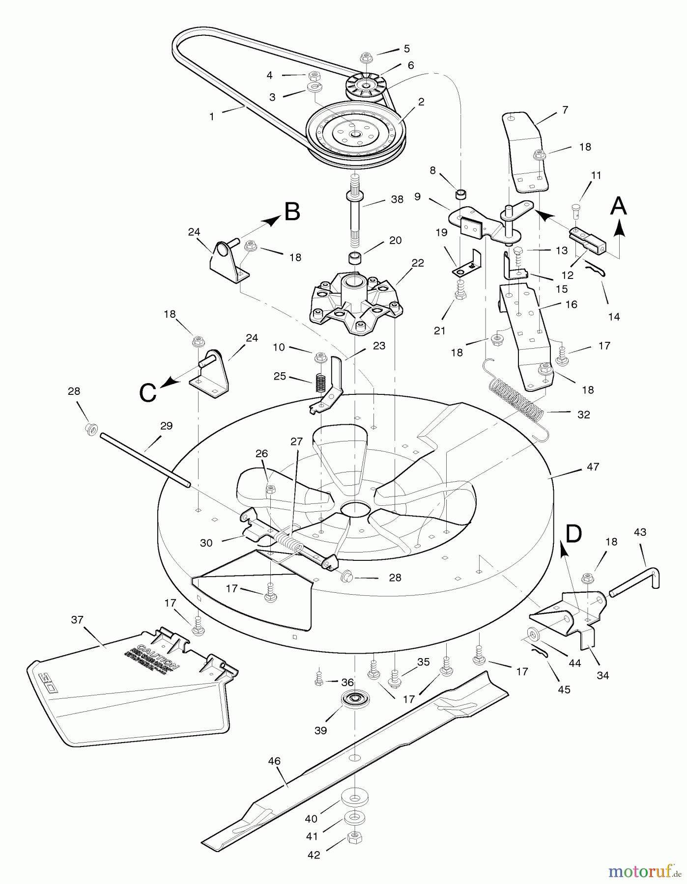  Murray Rasen- und Gartentraktoren 30550x30A - Murray 30