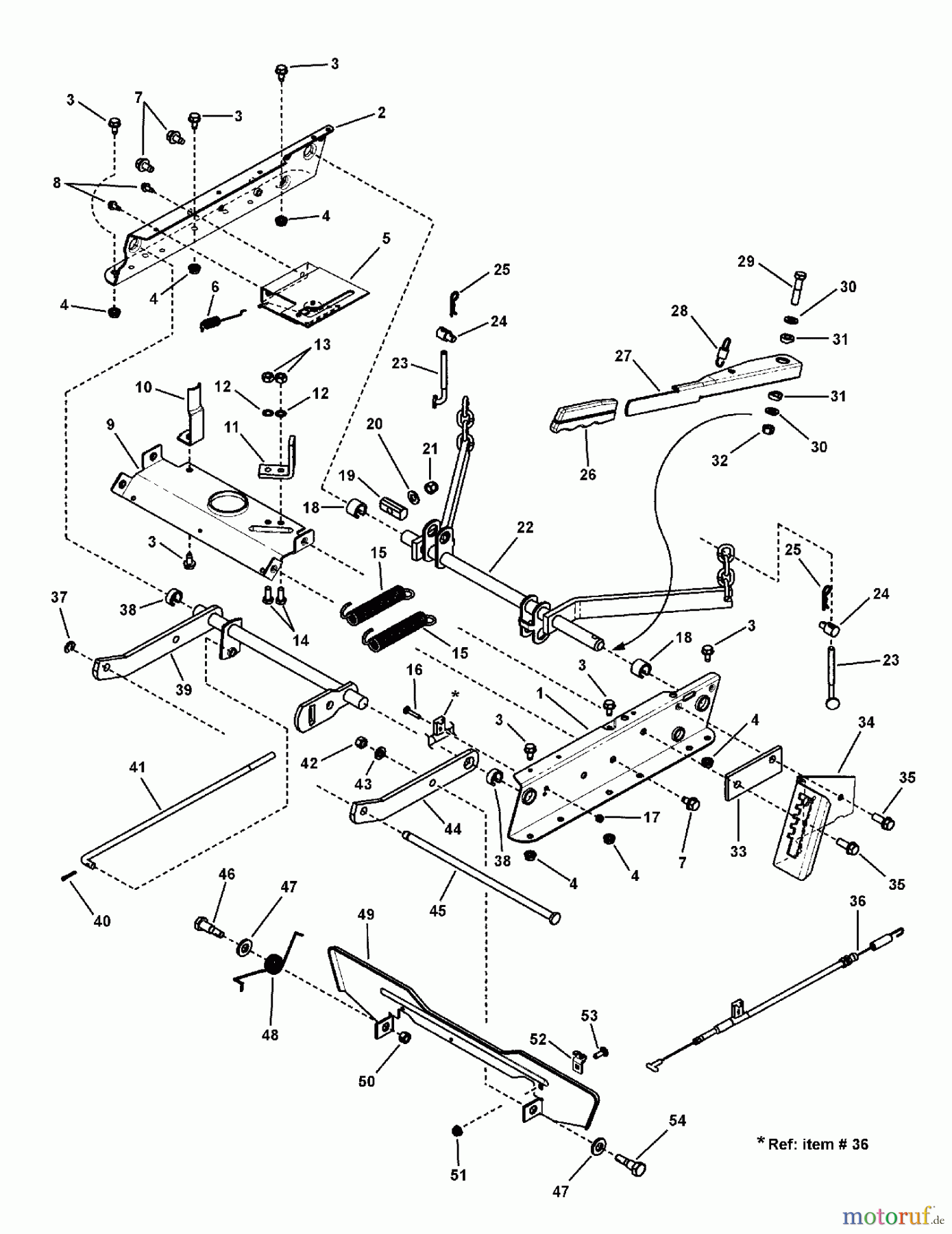  Murray Reitermäher 107.280341 (7800669A) - Craftsman 28