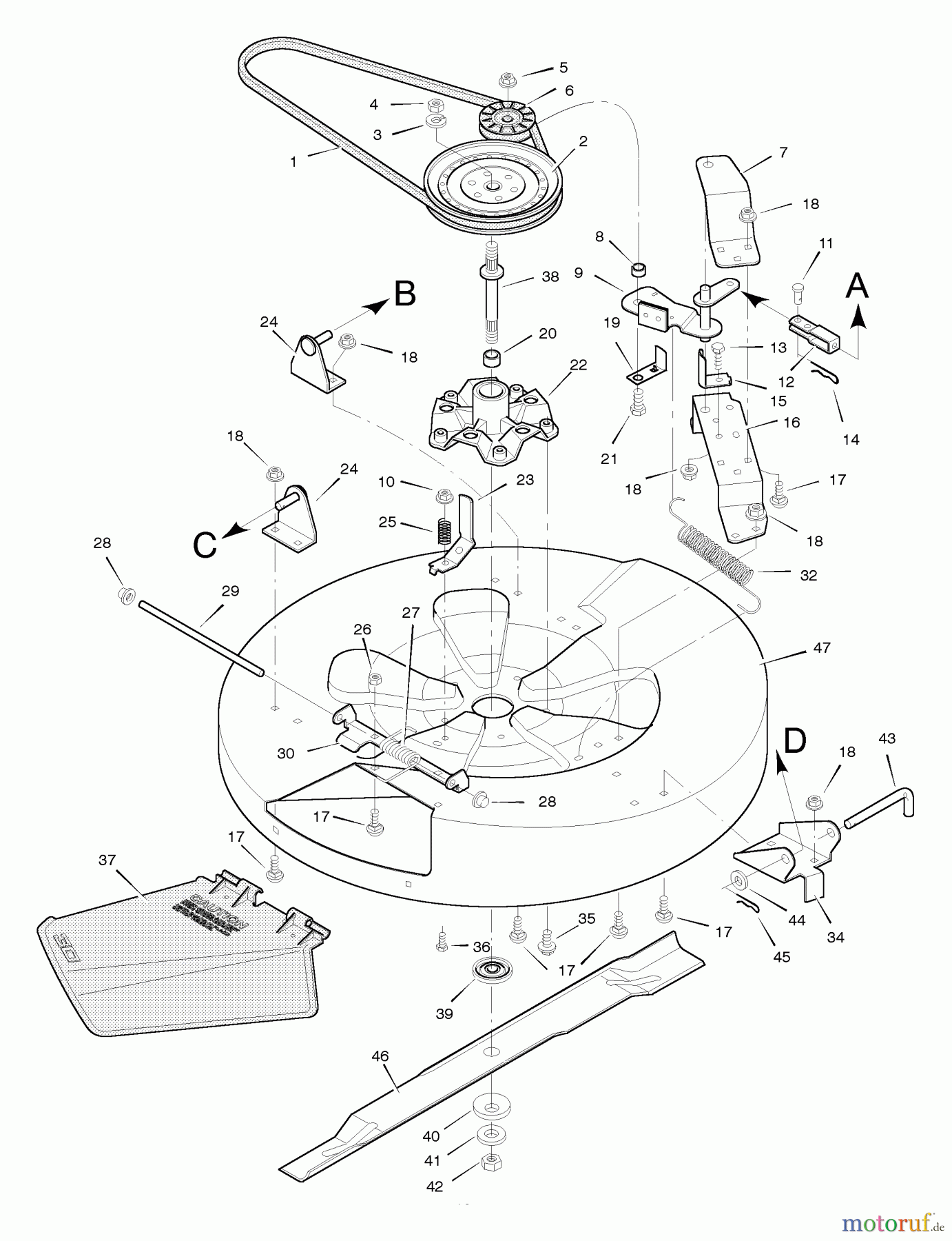  Murray Reitermäher 30550E - Murray 30