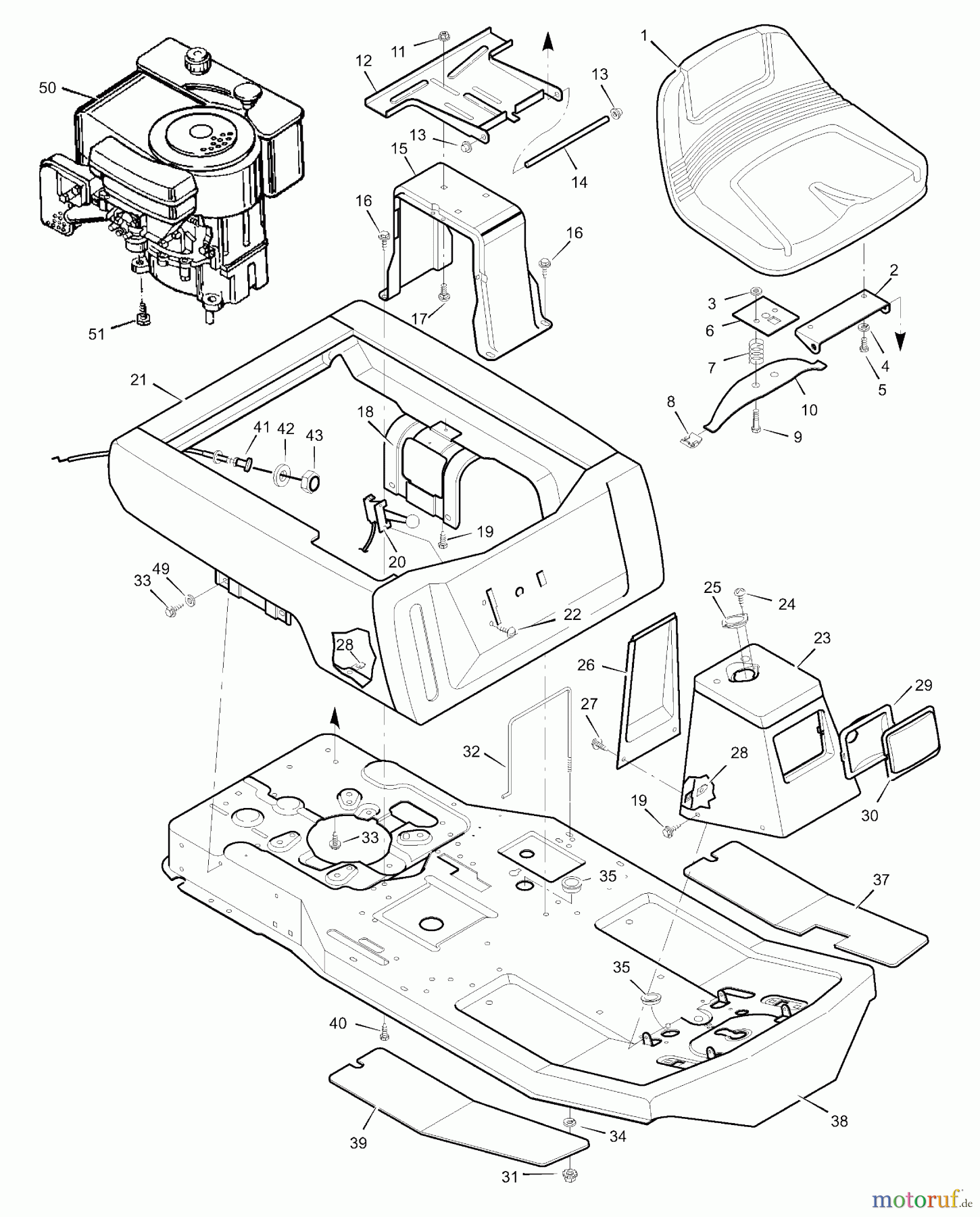  Murray Reitermäher 30550H - Murray 30