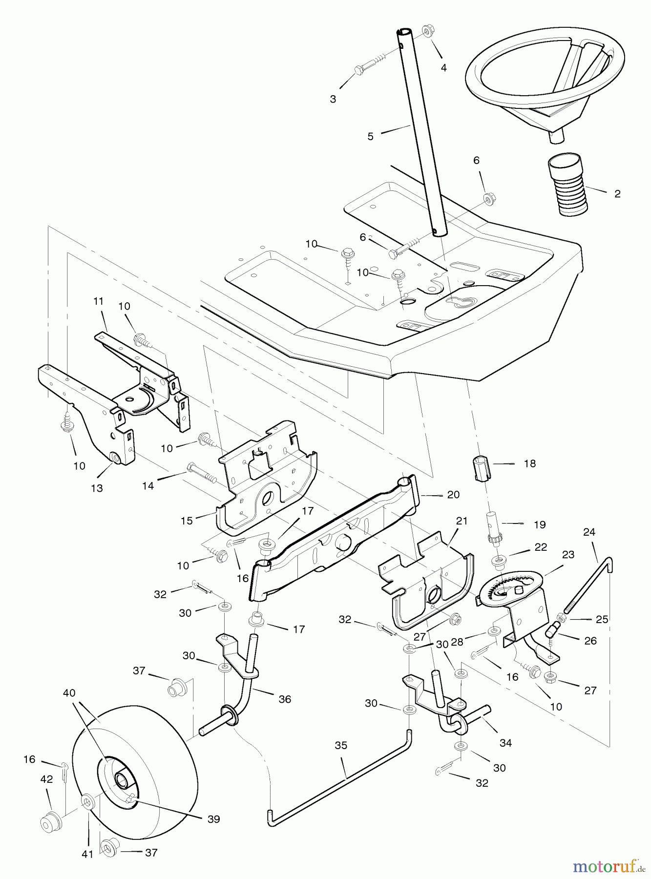  Murray Rasen- und Gartentraktoren 30576x10B - B&S/Murray 30