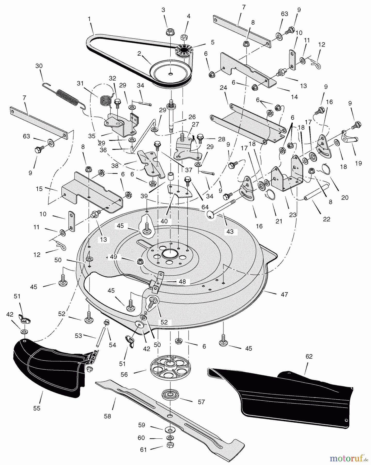  Murray Reitermäher 536.270282 - Craftsman 30