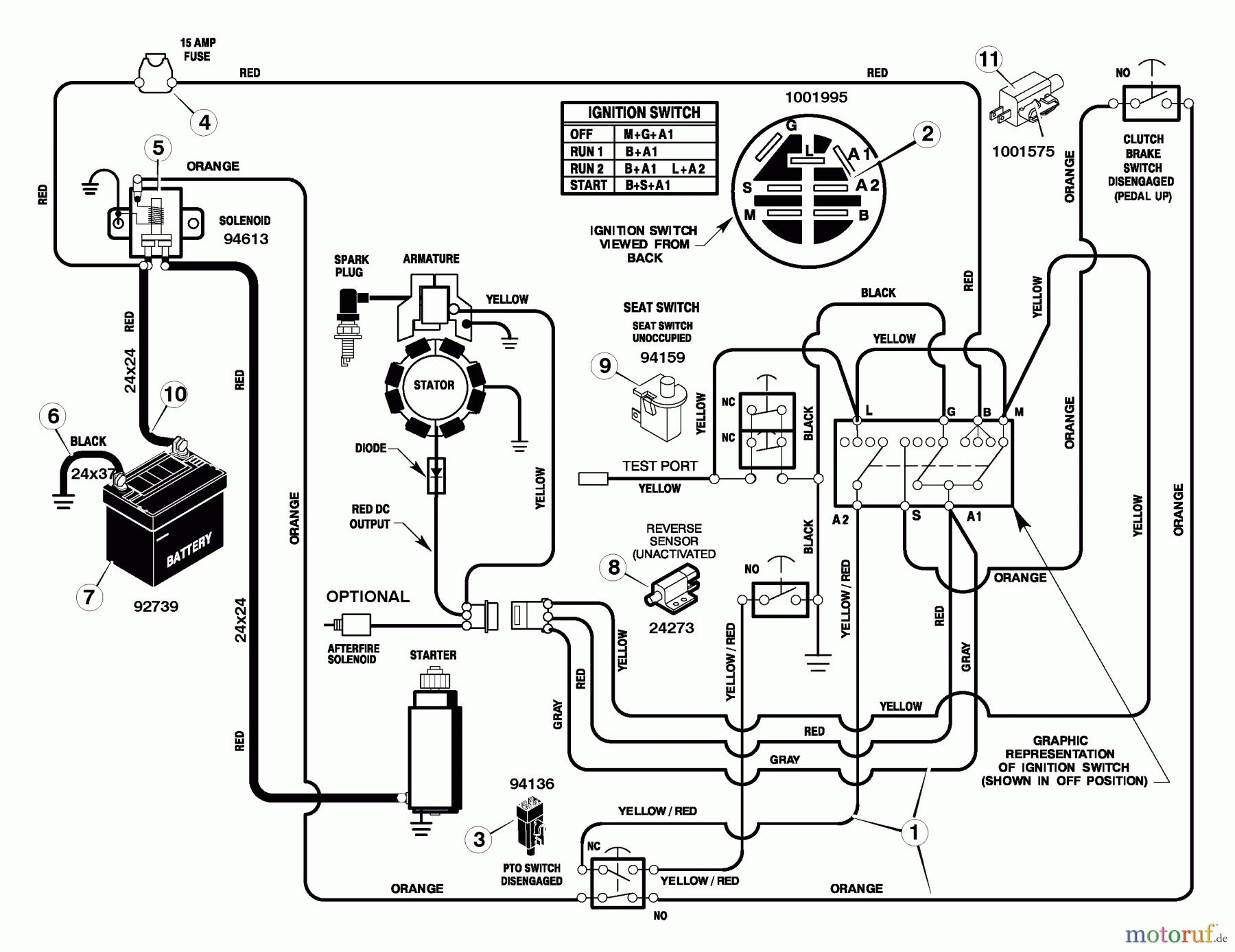  Murray Reitermäher 536.270300 - Craftsman 30