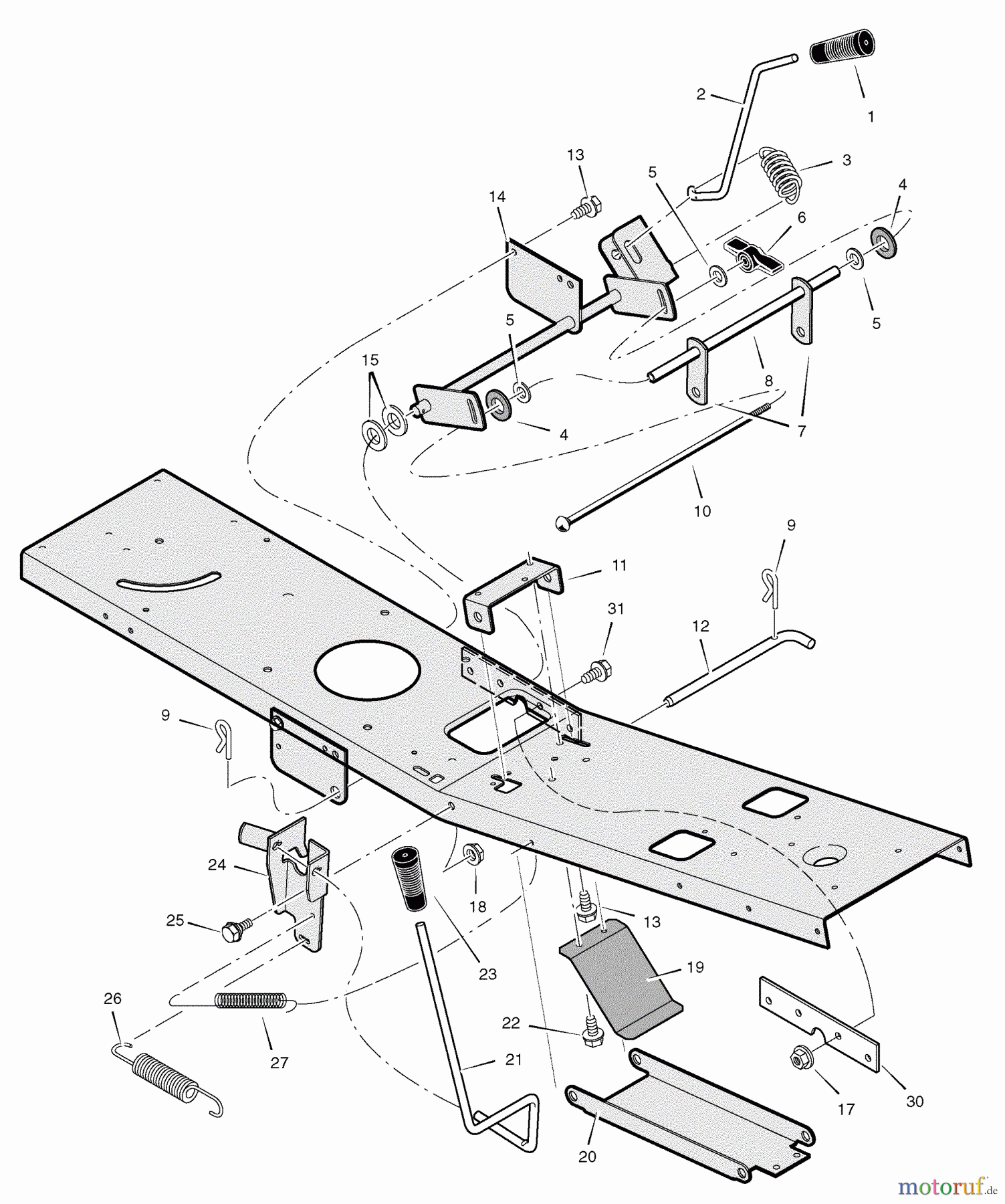  Murray Reitermäher 536.270320 - Craftsman 30