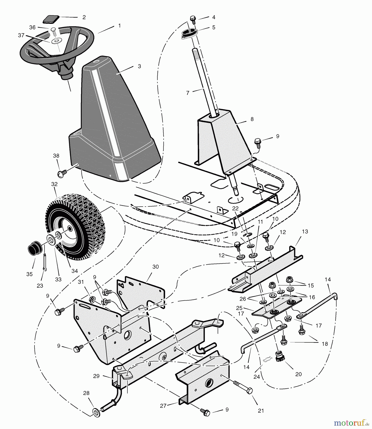  Murray Reitermäher C950-60405-0 - Craftsman 30