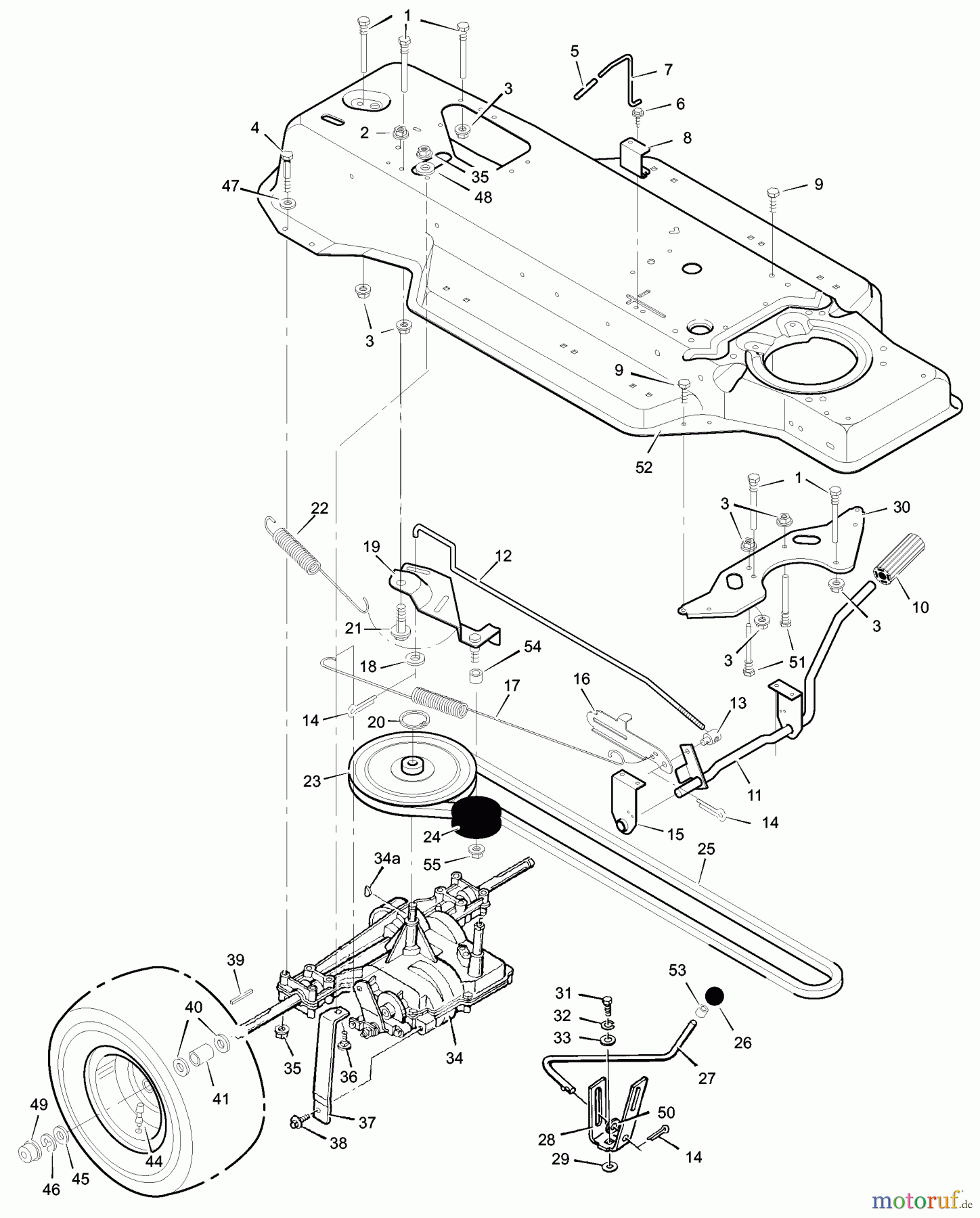  Murray Rasen- und Gartentraktoren 387001x00A - Murray 38