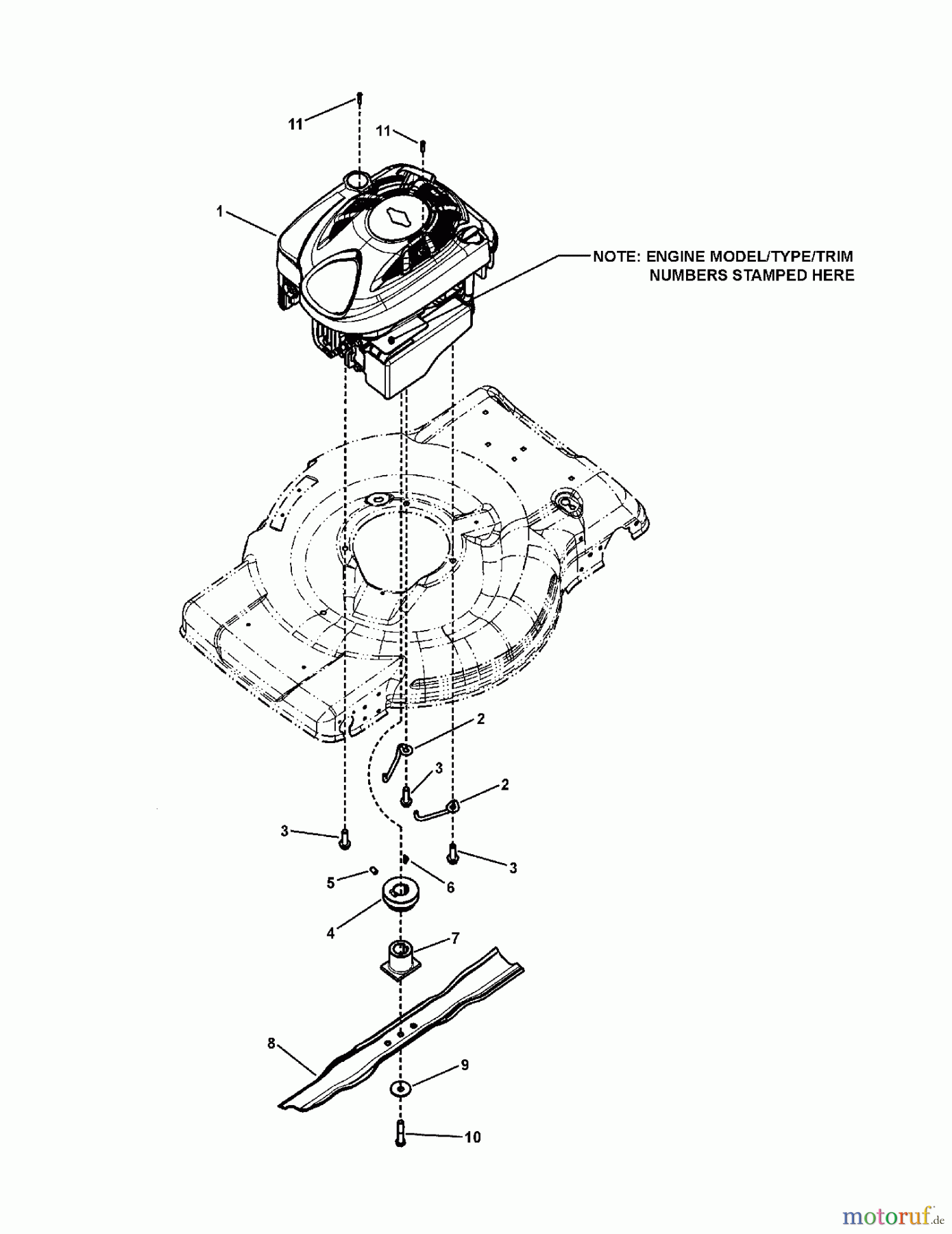  Murray Rasenmäher BTXPV22700E (7800662) - Brute 22