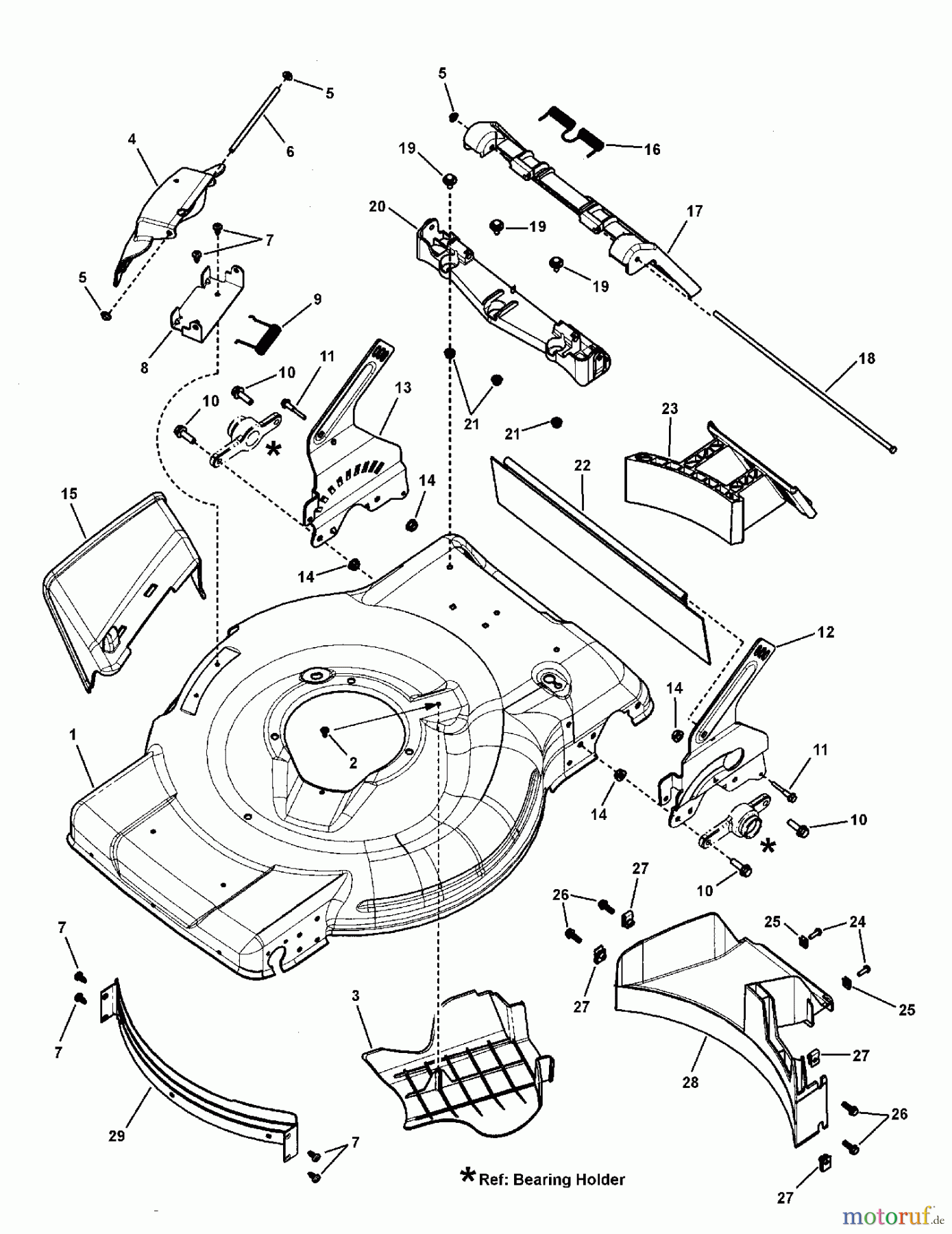  Murray Rasenmäher NJS36 (LP7800645) - John Deere 22