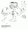 Poulan / Weed Eater PBLGT26H54 (96042014001) - Poulan Pro Lawn Tractor (2012-08) Spareparts ENGINE