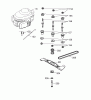 Wolf-Garten Premio 46 HA 4615008 Series A (2004) Spareparts Blade, Blade adapter, Engine