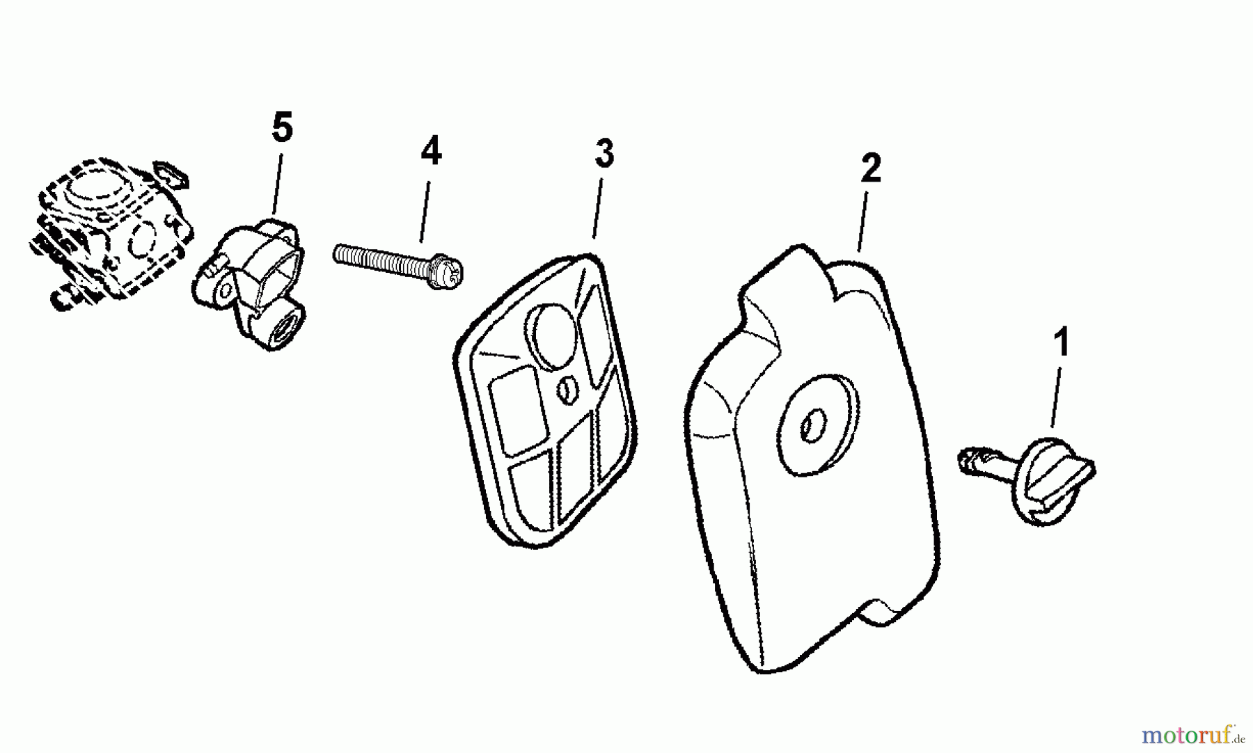  Shindaiwa Sägen, Motorsägen 326T - Shindaiwa Chainsaw Air Filter