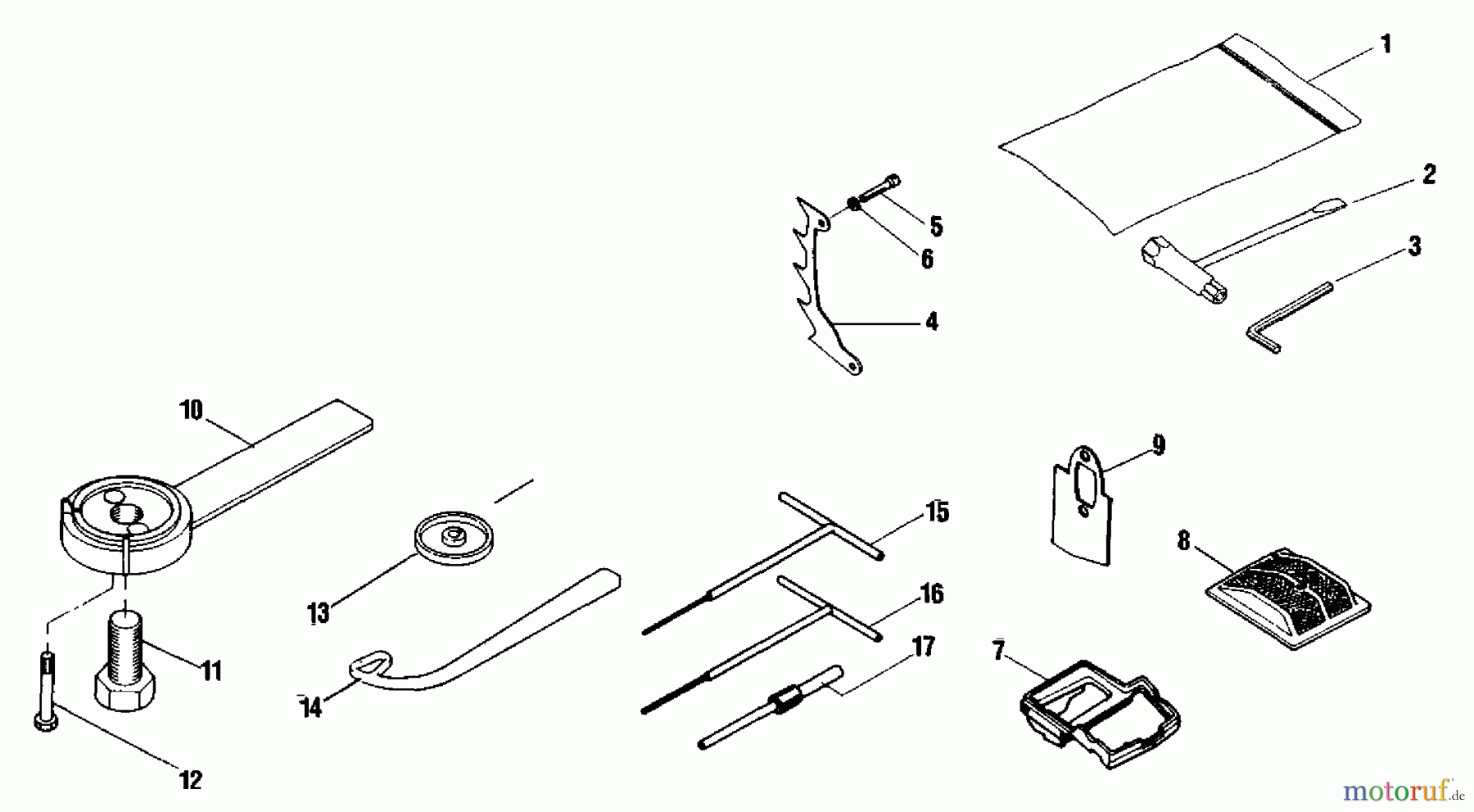  Shindaiwa Sägen, Motorsägen 345 - Shindaiwa Chainsaw Accessory And Optional Parts