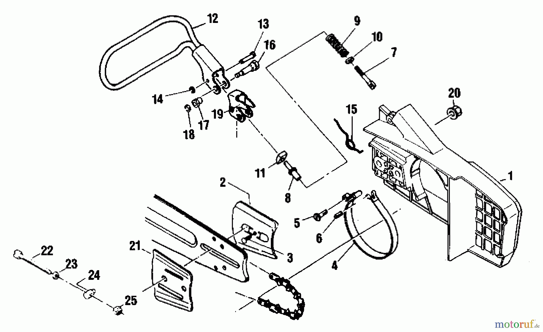  Shindaiwa Sägen, Motorsägen 345 - Shindaiwa Chainsaw Clutch