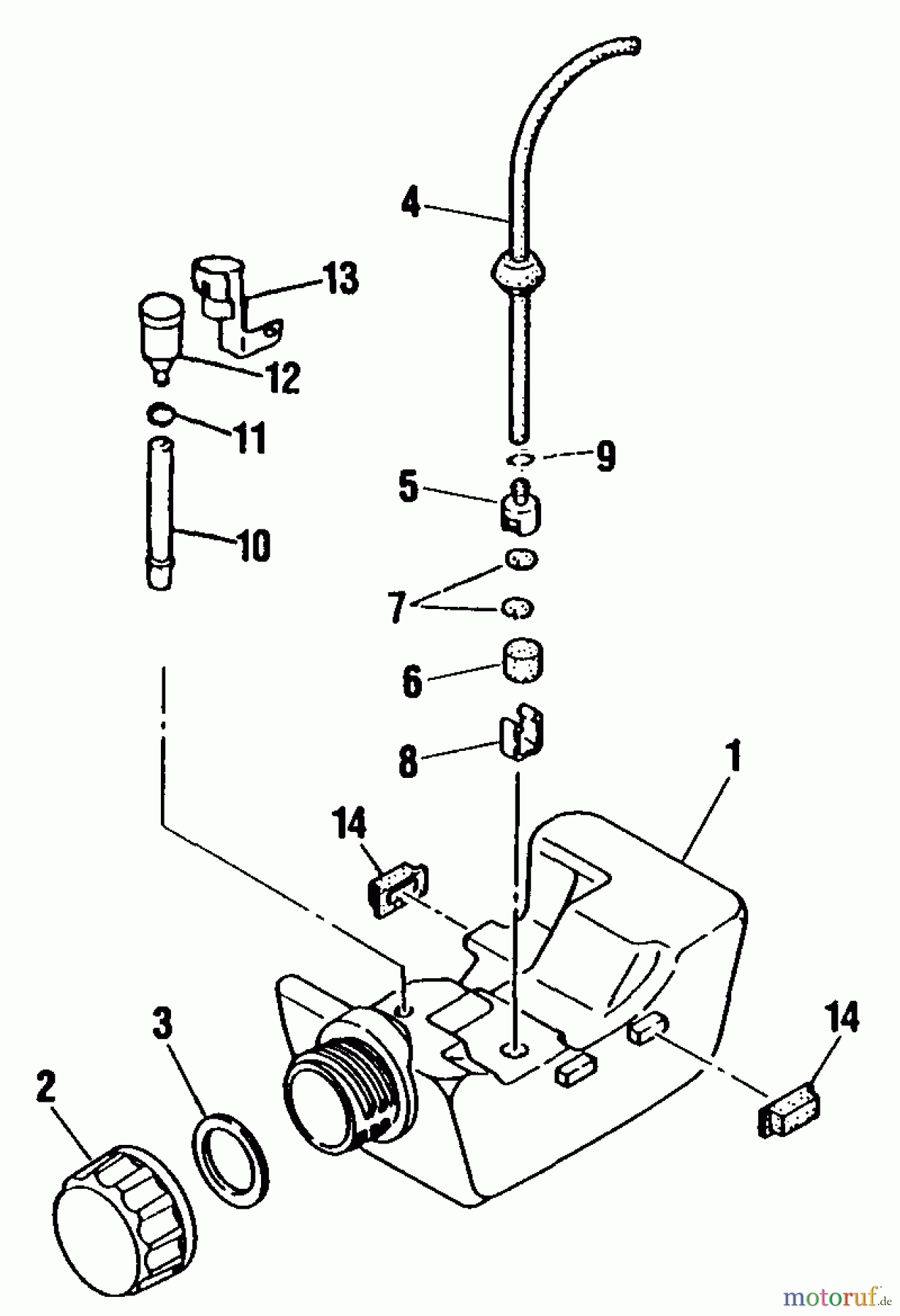  Shindaiwa Trimmer, Faden / Bürste F21 - Shindaiwa String Trimmer Fuel Tank