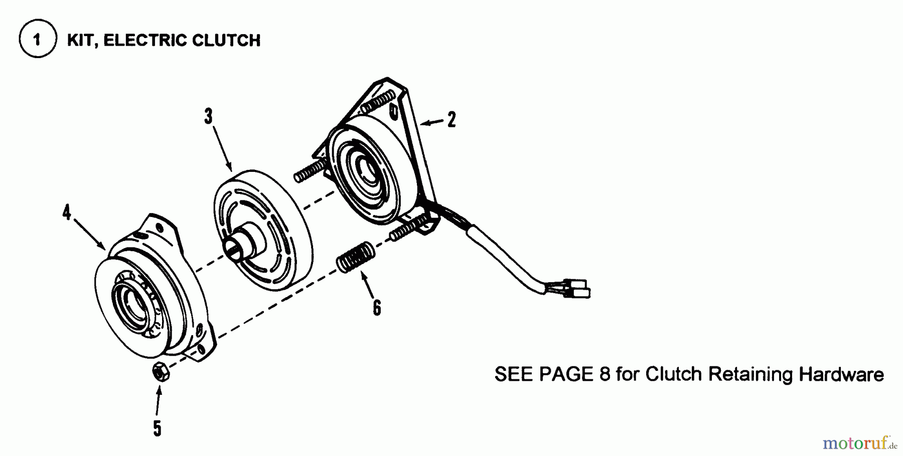  Snapper Rasen- und Gartentraktoren LT16001 - Snapper 16 HP Lawn Tractor, Disc Drive, Series 1 Electric Clutch Assembly