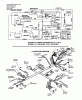 Snapper 7060947 - Bag N-Wagon, 30 Bushel LT160H42HBV (84723) 42" 16 HP Hydro Drive Tractor Series H Spareparts ELECTRICAL SCHEMATIC (LT160H42HBV & WLT160H42HBV)