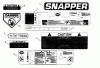 Snapper PP71402KV - Wide-Area Walk-Behind Mower, 14 HP, Gear Drive, Pistol Grip, Series 2 Spareparts Decals