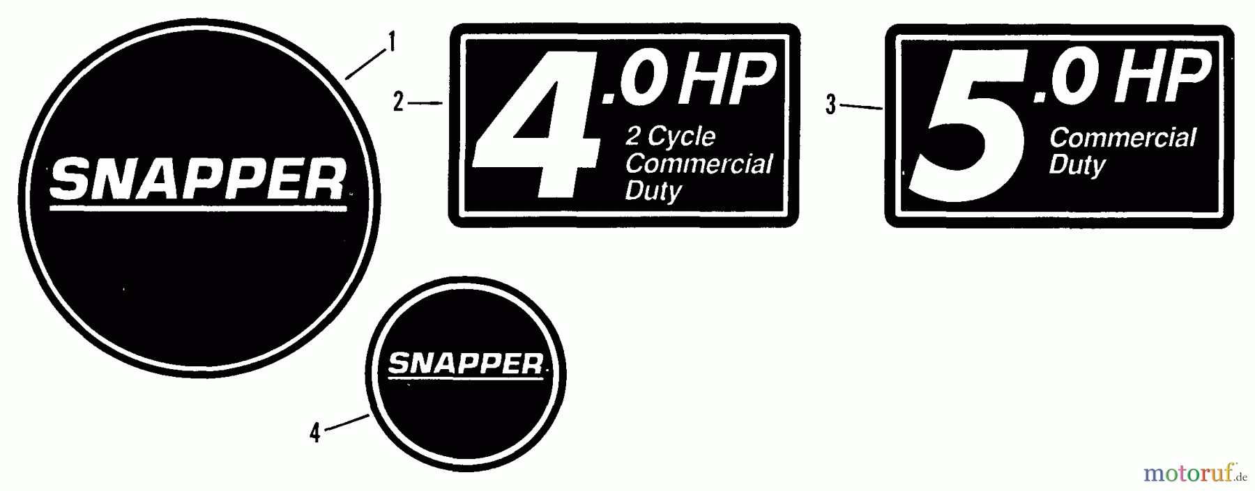  Snapper Rasenmäher OC21507B - Snapper 21