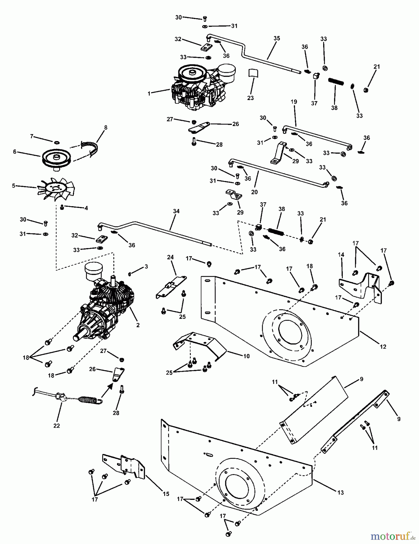  Snapper Nullwendekreismäher, Zero-Turn SZT18336BVE (85679) - Snapper 33