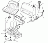 Snapper 421620BVE - 42" Rear-Engine Rider, 16 HP, Series 20 Spareparts Fuel Tank & Operators Seat