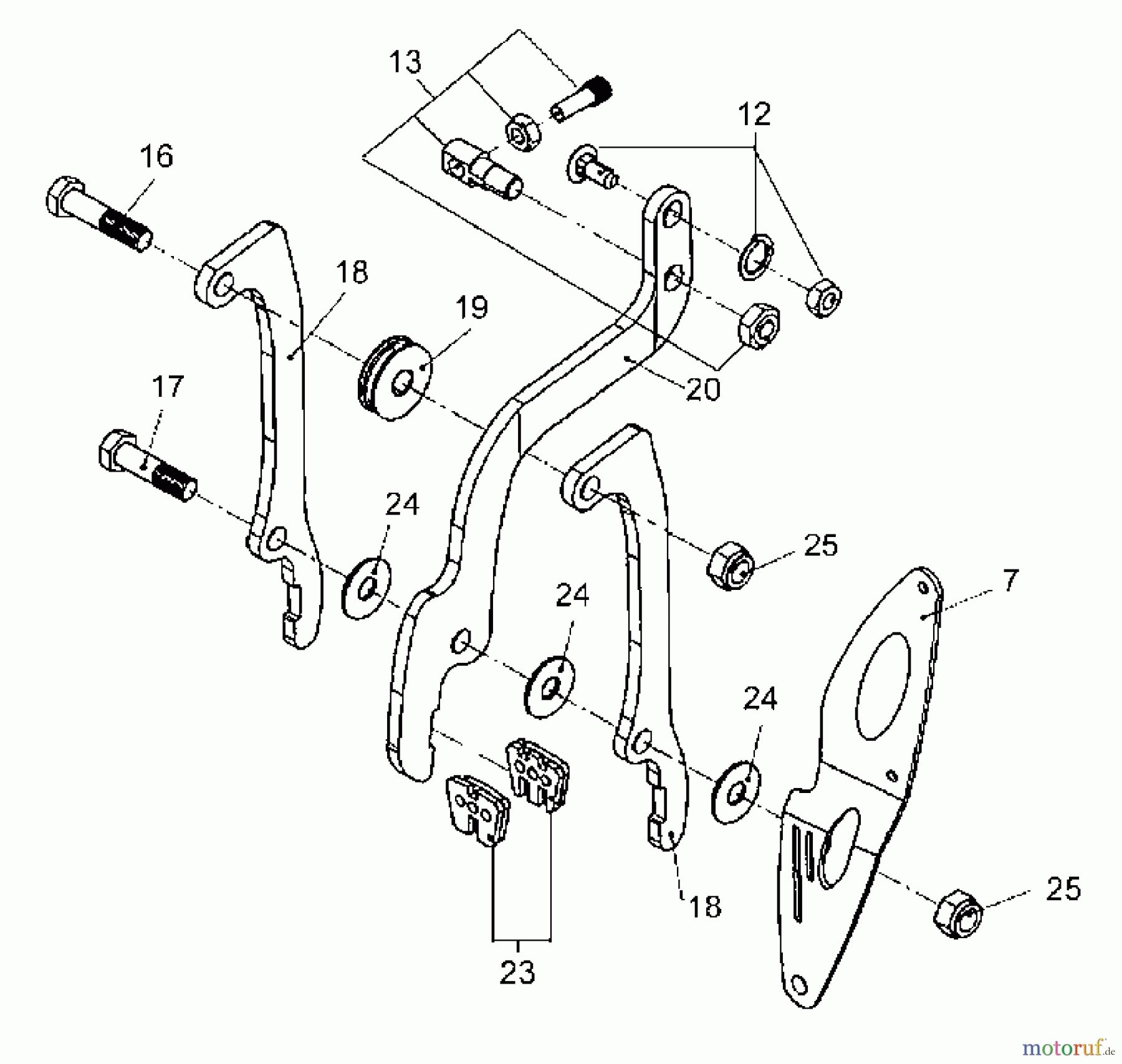  Tanaka Sonstiges PB-SE833 - Tanaka Moby 33cc PowerBoard Front Brake