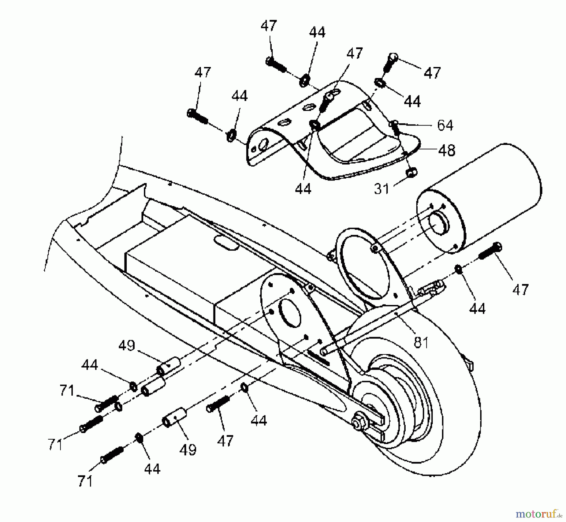  Tanaka Sonstiges PB-SM805 - Tanaka Electric PowerBoard Fender, Motor Mounting Hdwe