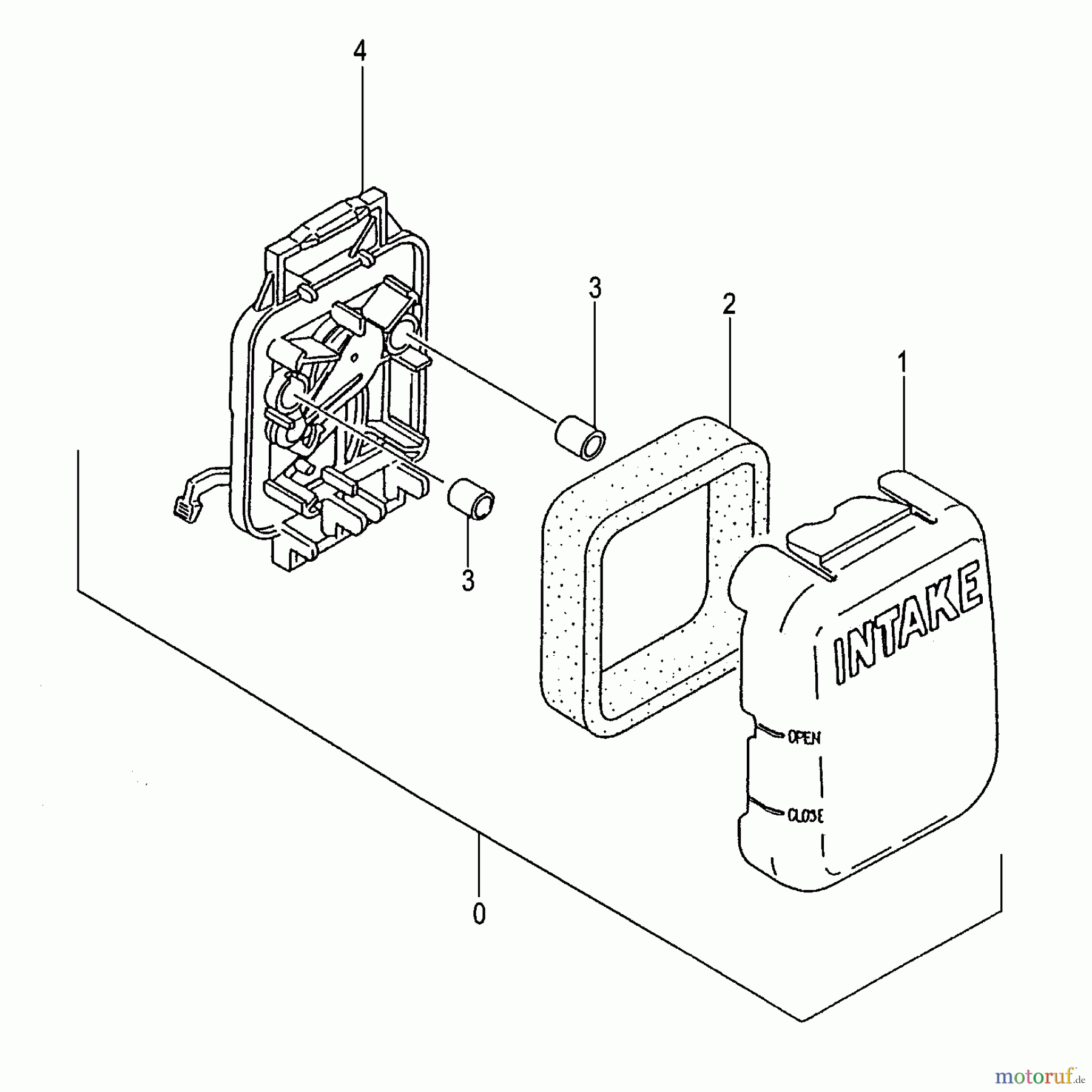  Tanaka Trimmer, Motorsensen TBC-225CS - Tanaka Grass Trimmer Air Cleaner