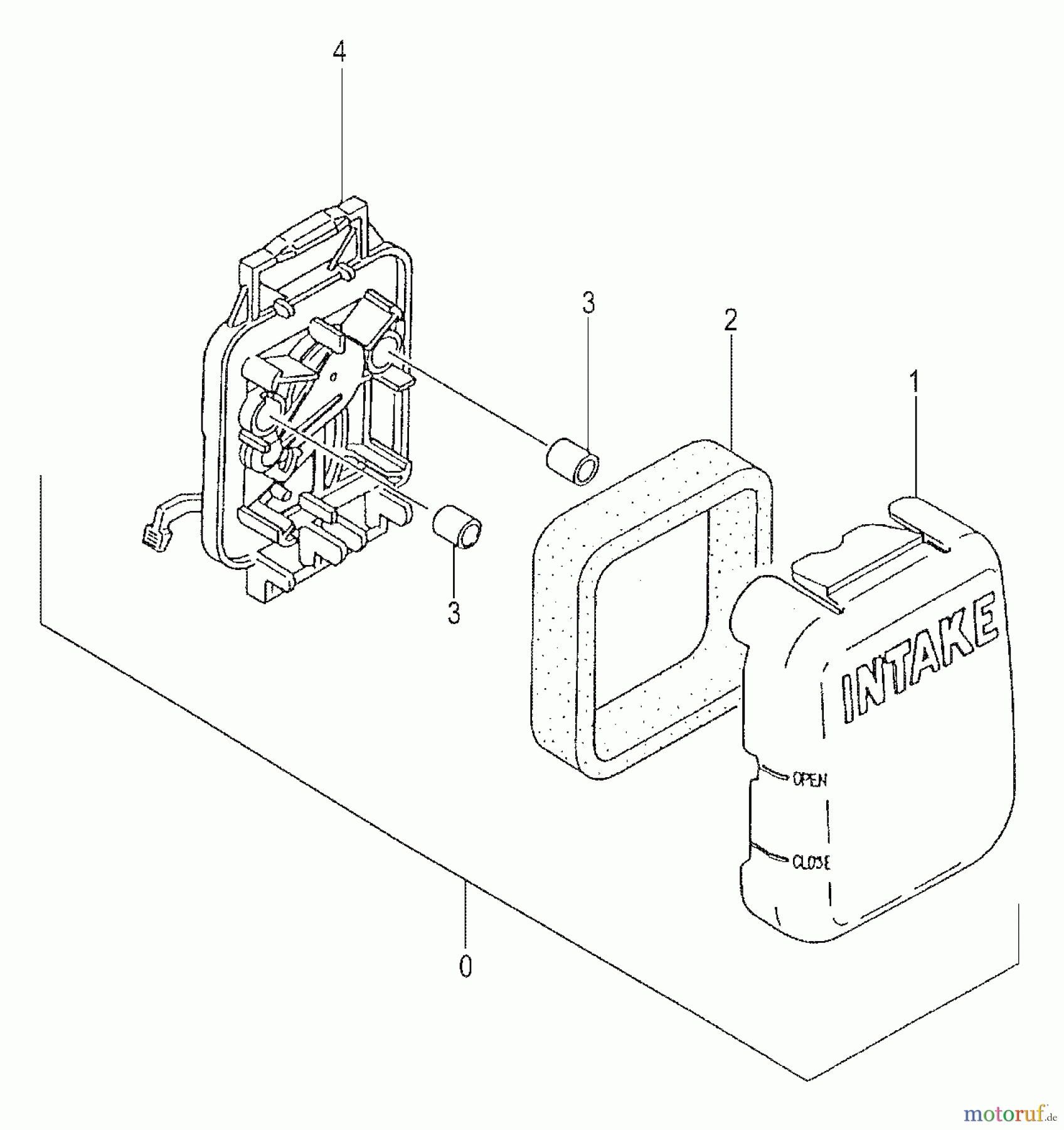  Tanaka Trimmer, Motorsensen TBC-245PF - Tanaka Grass Trimmer Air Cleaner