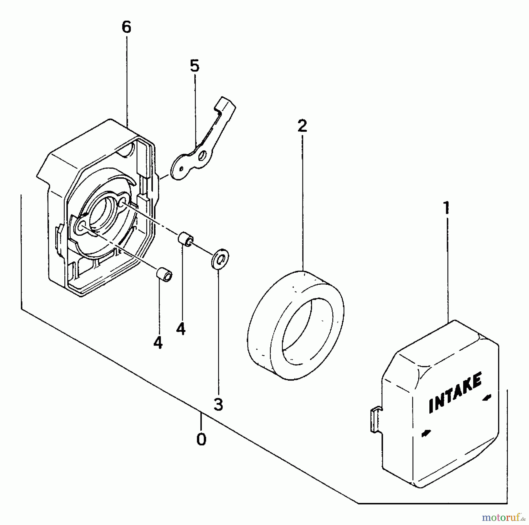  Tanaka Trimmer, Motorsensen TBC-5500 - Tanaka Trimmer / Brush Cutter Air Cleaner