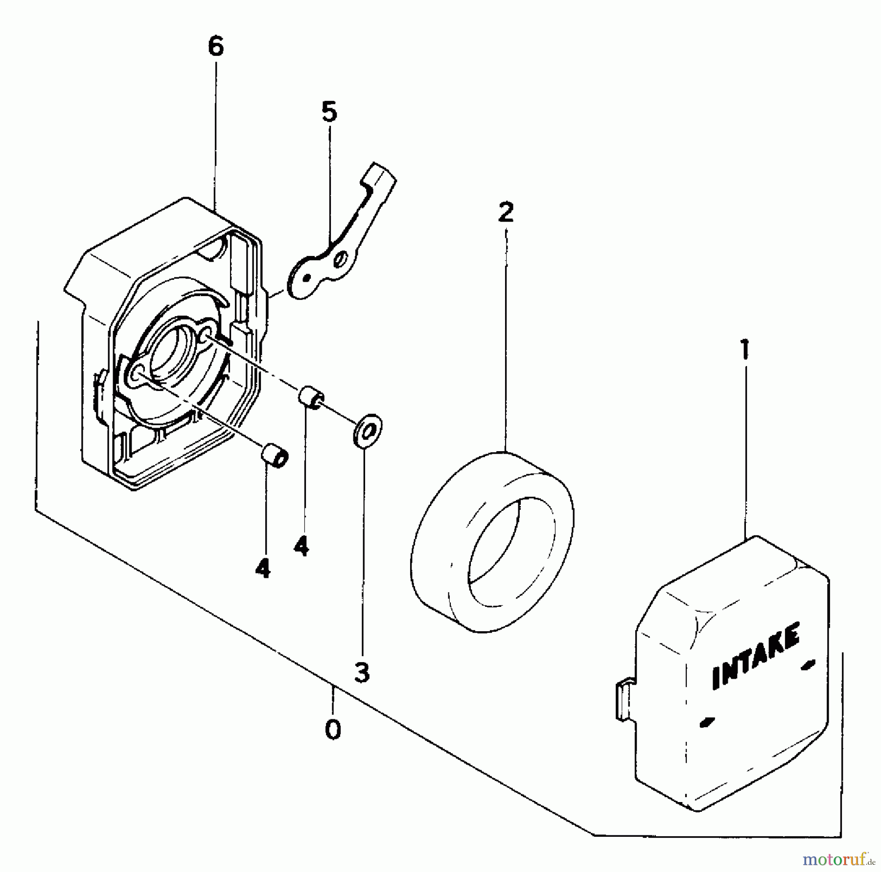  Tanaka Trimmer, Motorsensen TST-218 - Tanaka Telescopic Shaft Trimmer Air Cleaner