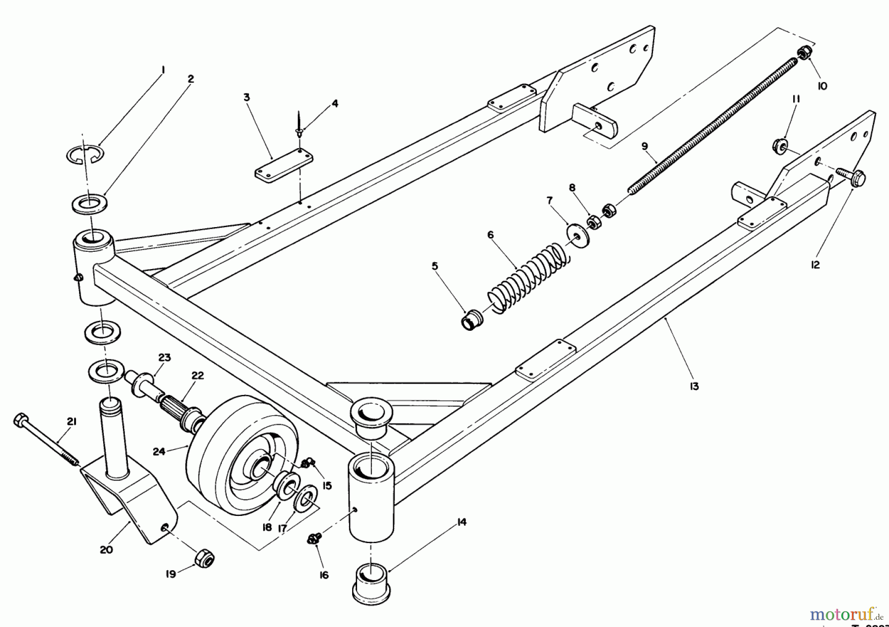  Toro Neu Mowers, Deck Assembly Only 30133 - Toro 32