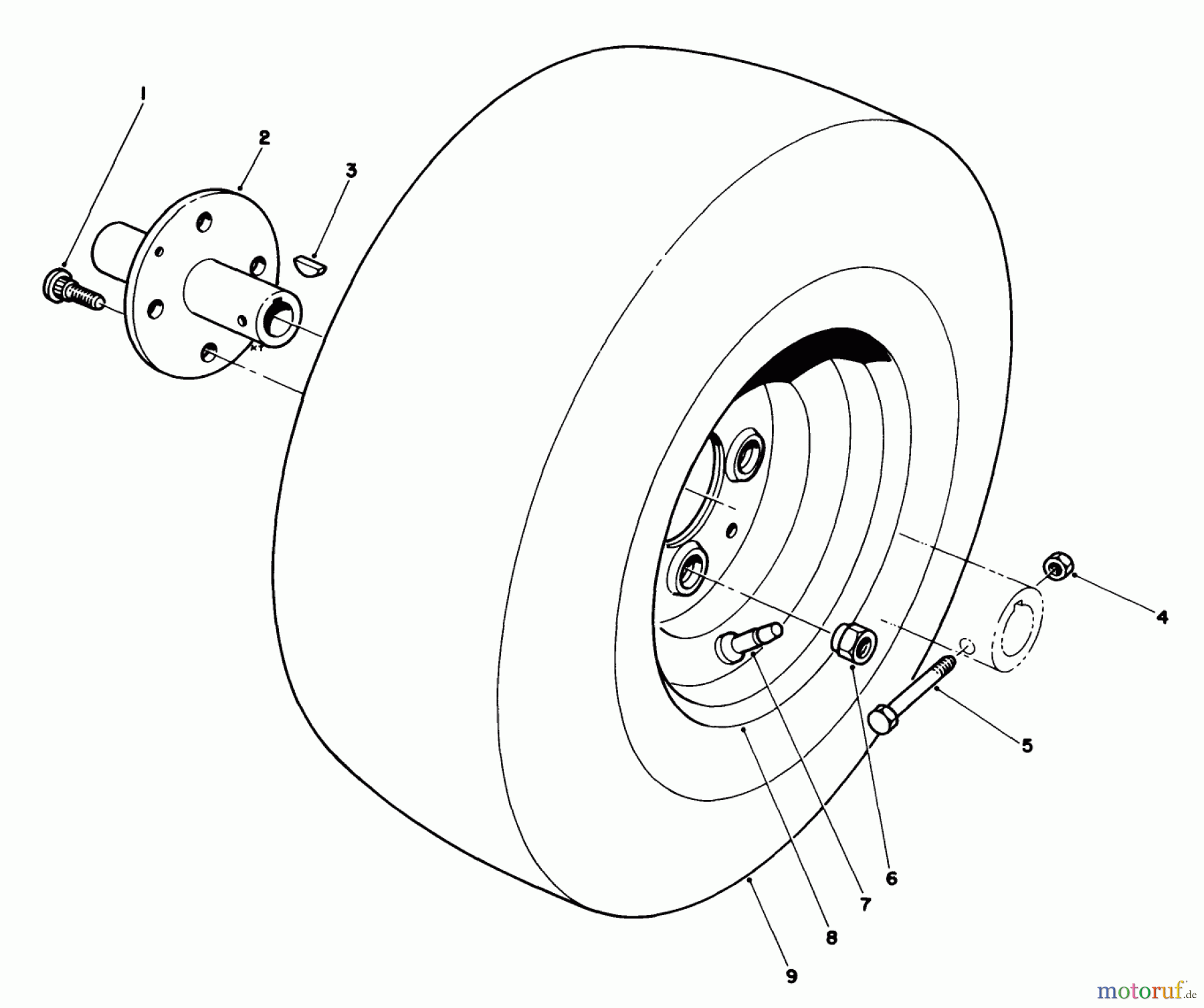  Toro Neu Mowers, Deck Assembly Only 30544 (117/120) - Toro 44