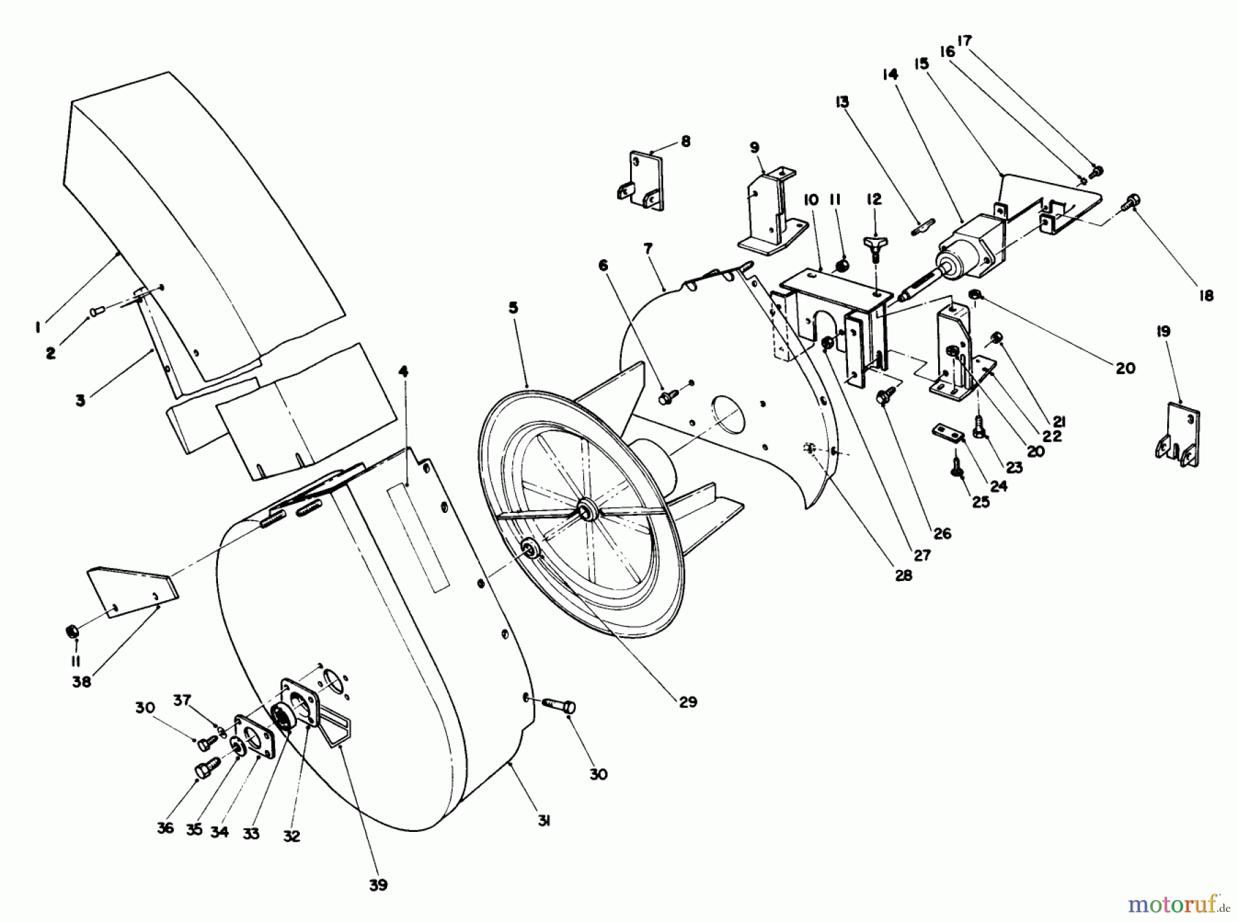  Toro Neu Mowers, Deck Assembly Only 30544 (117/120) - Toro 44