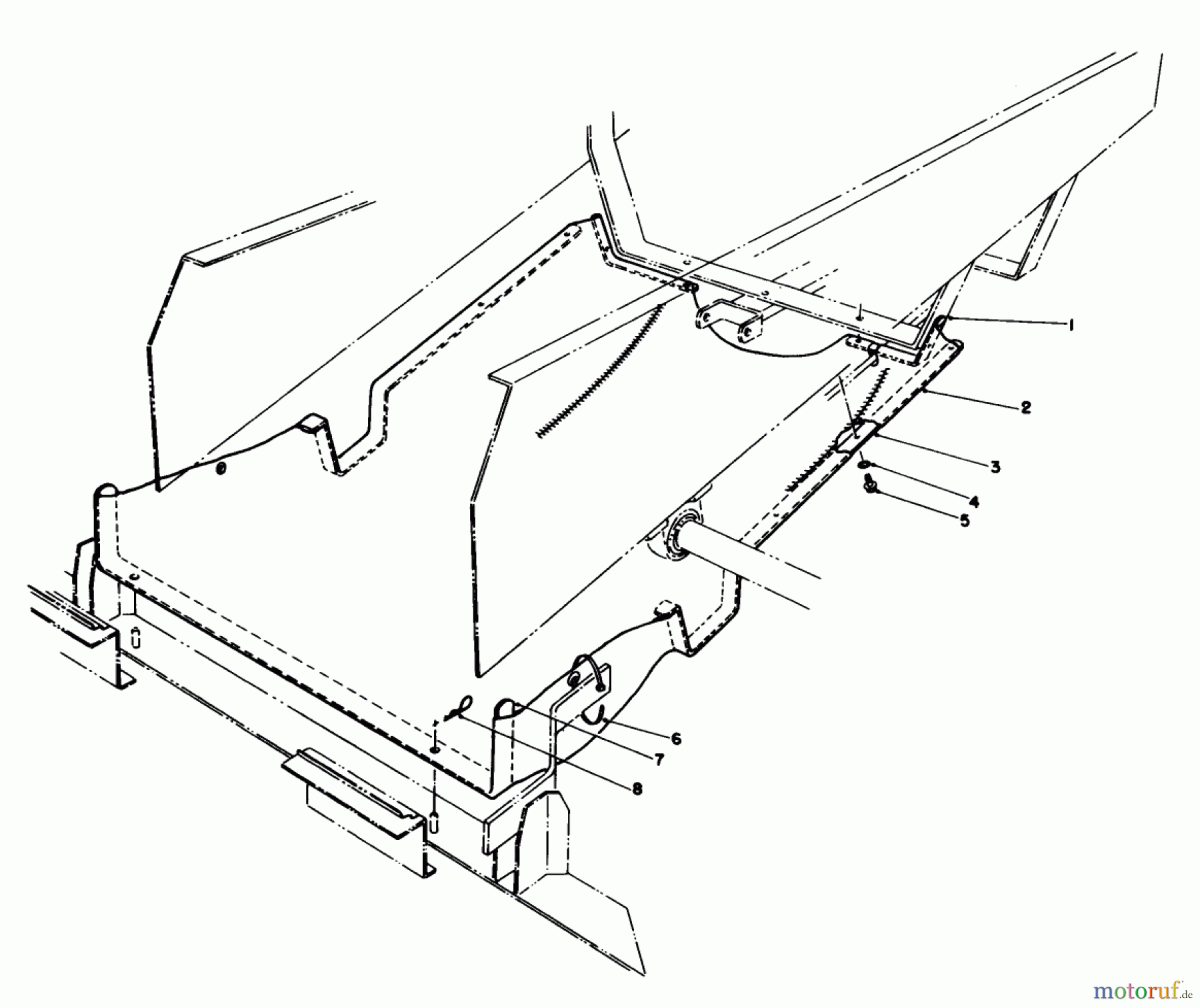  Toro Neu Mowers, Deck Assembly Only 30544 (117/120) - Toro 44