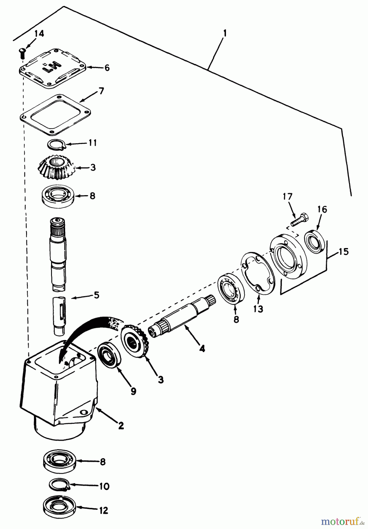  Toro Neu Mowers, Deck Assembly Only 30544 (117/120) - Toro 44