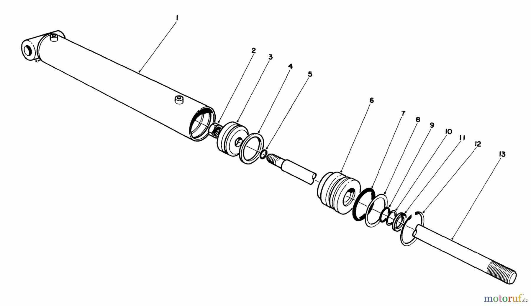  Toro Neu Mowers, Deck Assembly Only 30544 (117/120) - Toro 44