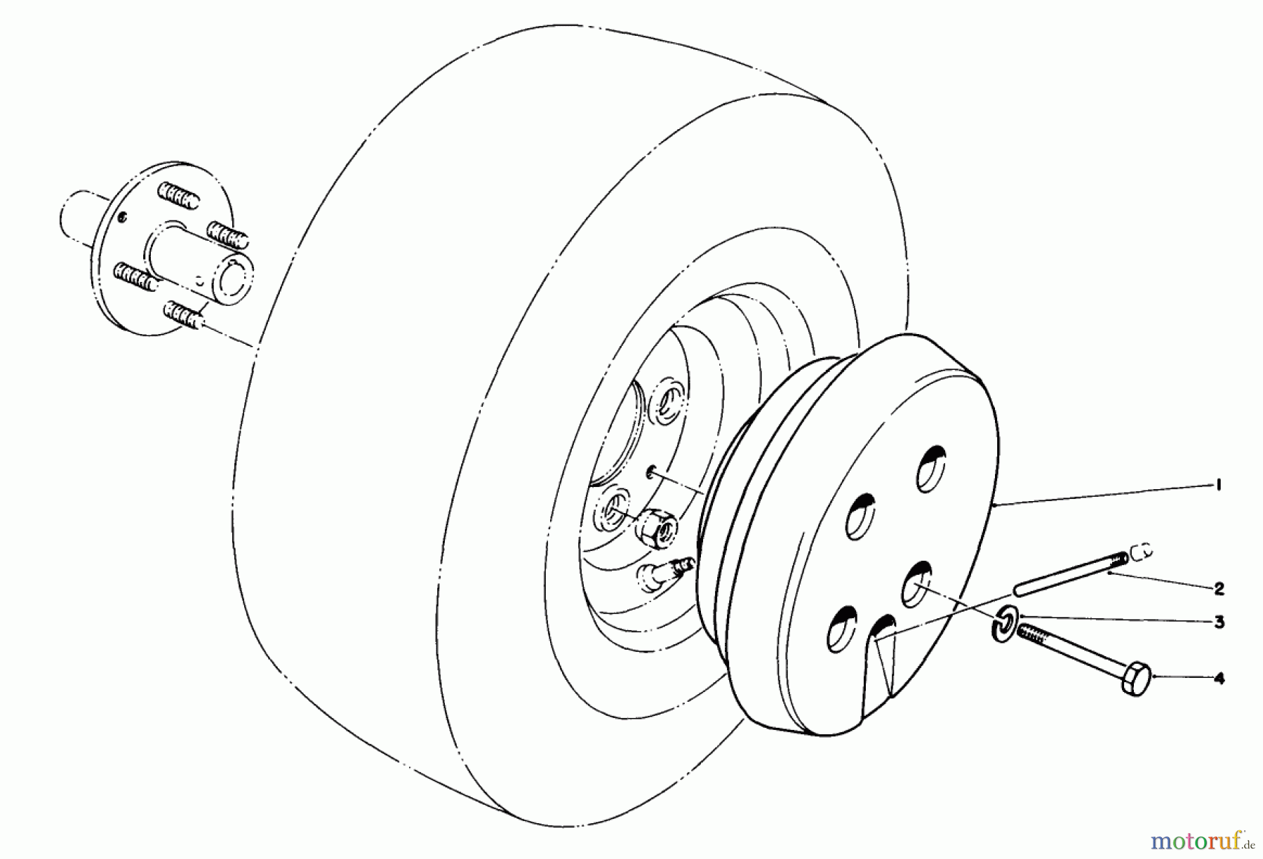  Toro Neu Mowers, Deck Assembly Only 30544 (117/120) - Toro 44