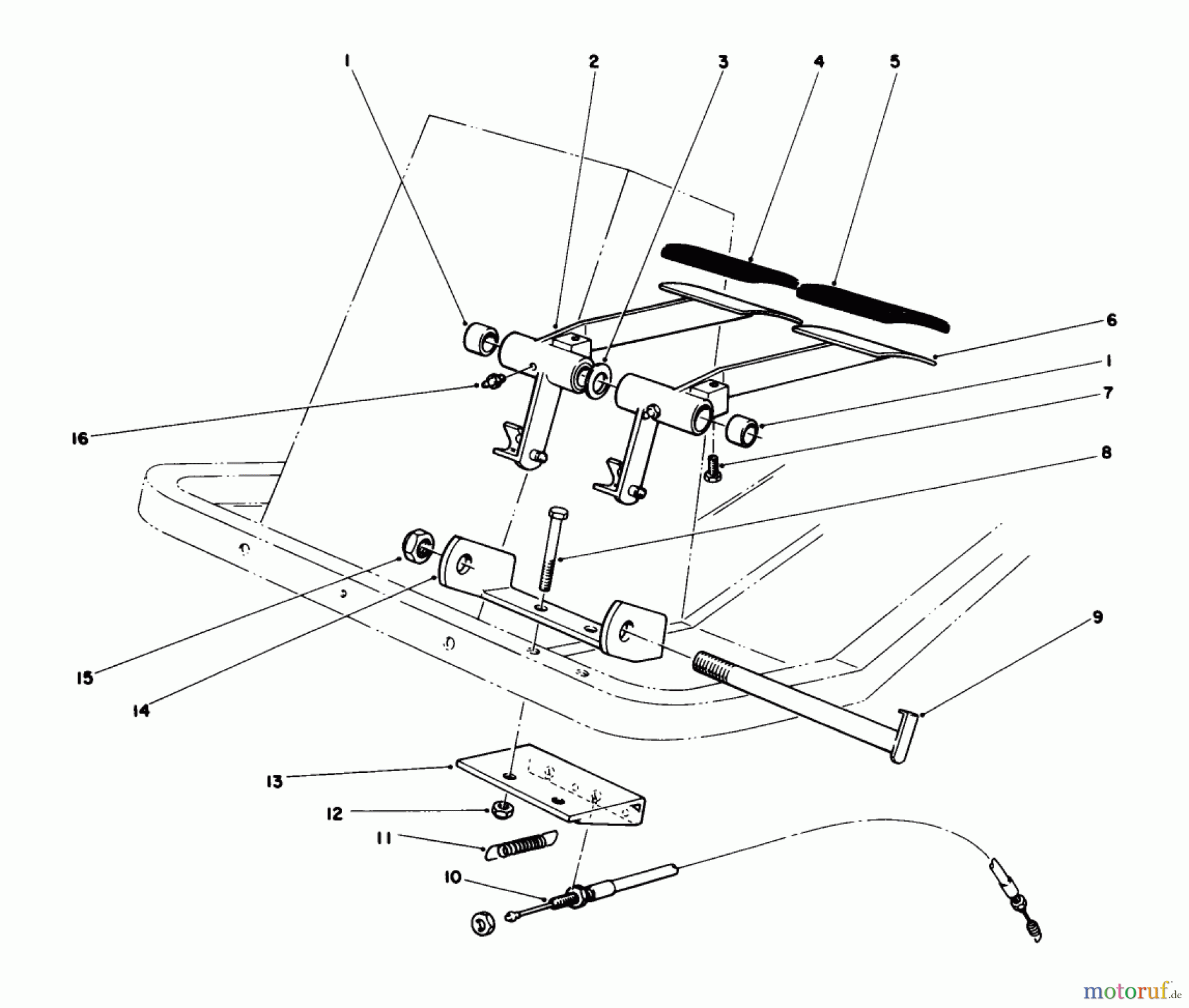  Toro Neu Mowers, Deck Assembly Only 30544 (120) - Toro 44