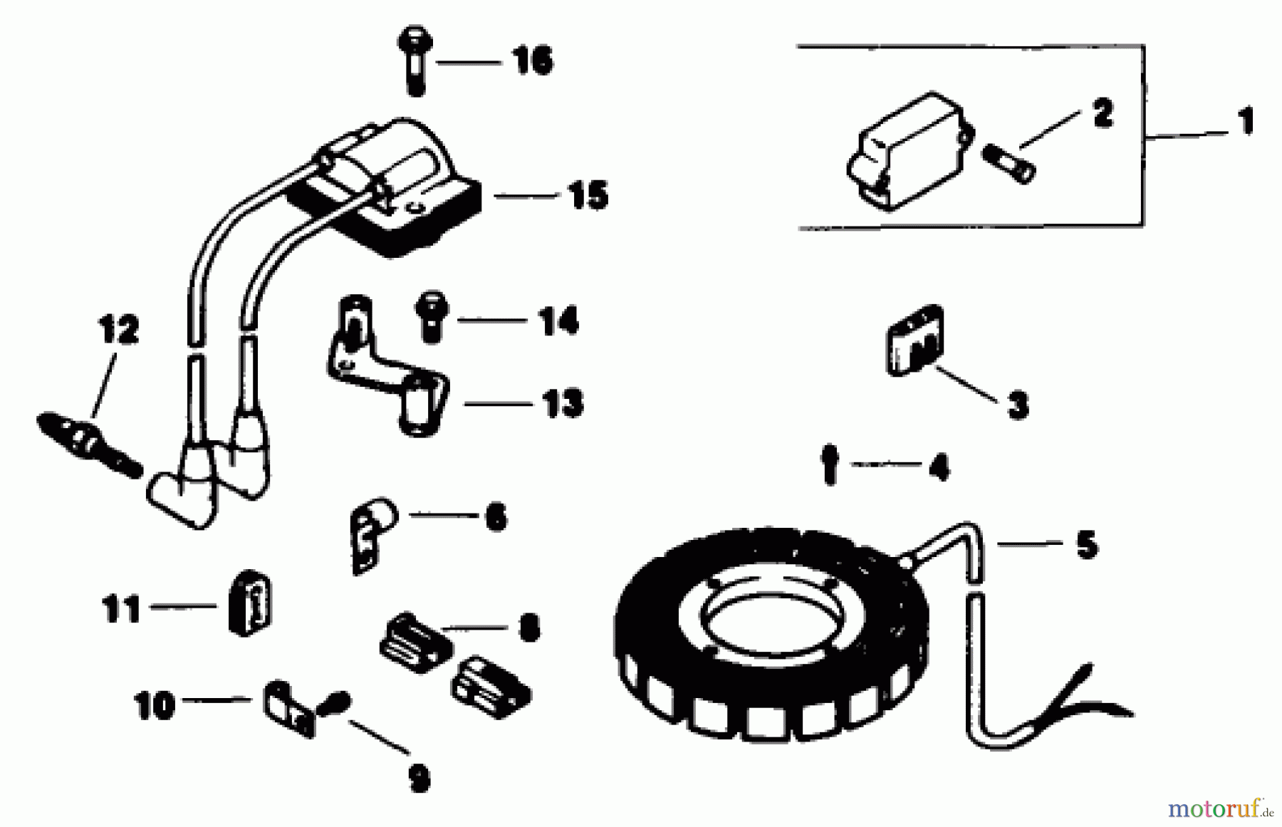  Toro Neu Mowers, Drive Unit Only 30117 - Toro Mid-Size Proline Gear Traction Unit, 16 hp, 1991 (1000001-1999999) IGNITION-ENGINE KOHLER MODEL NO. MV16S-TYPE 56511