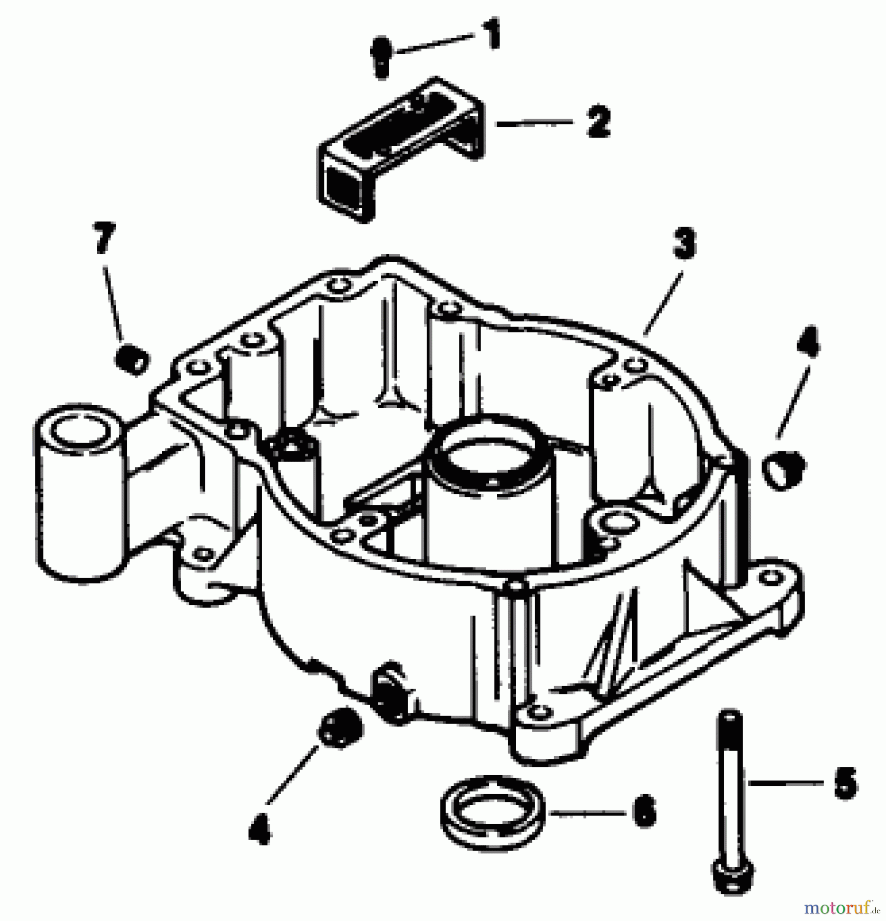  Toro Neu Mowers, Drive Unit Only 30117 - Toro Mid-Size Proline Gear Traction Unit, 16 hp, 1991 (1000001-1999999) OIL PAN-ENGINE KOHLER MODEL NO. MV16S-TYPE 56511