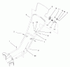 Toro 20052 (E24) - Carefree Recycler Electric Mower, E24, 2001 (210000001-210999999) Spareparts HANDLE AND CONTROLS ASSEMBLY