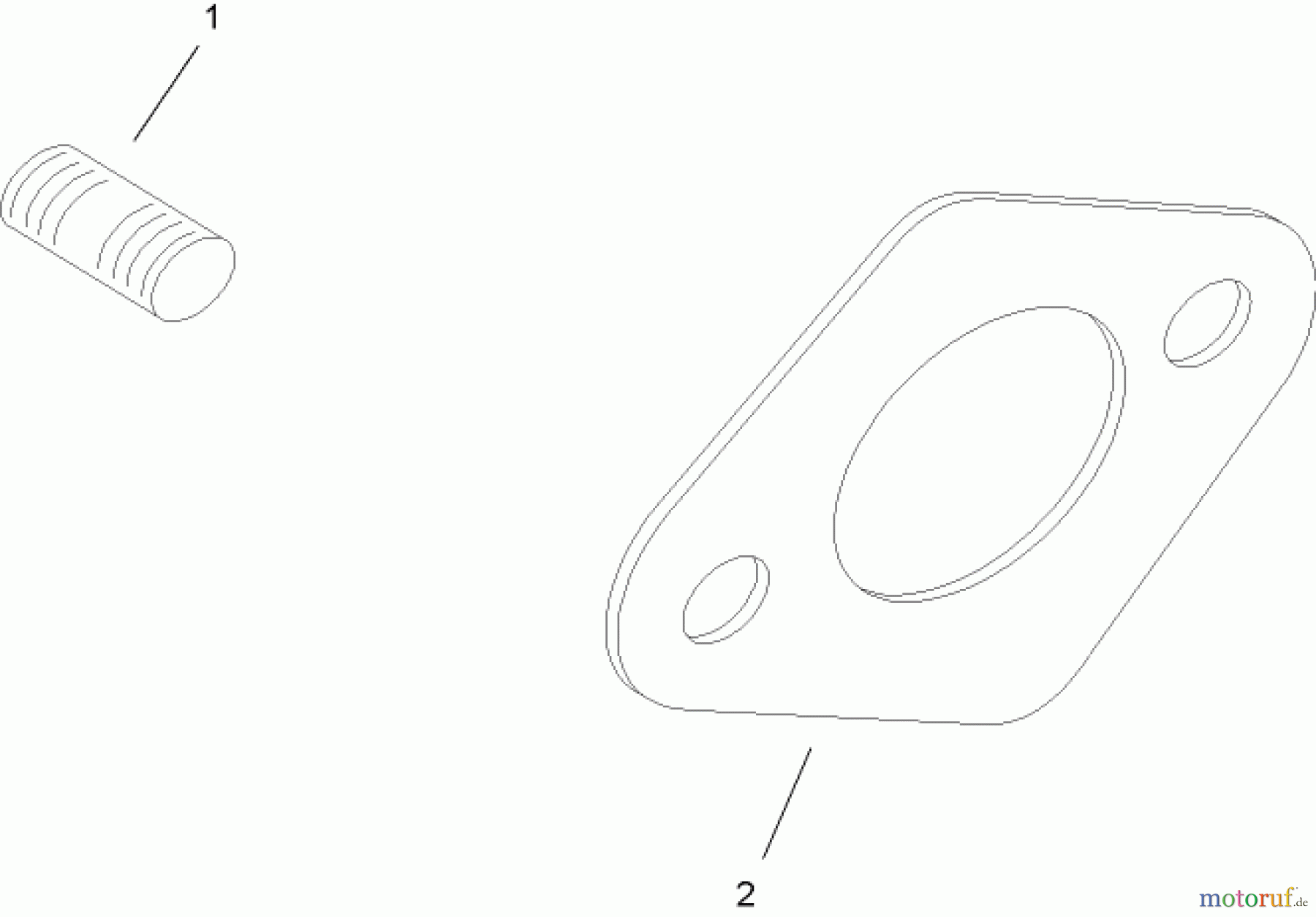  Toro Neu Mowers, Lawn & Garden Tractor Seite 1 13BX60RG744 (LX425) - Toro LX425 Lawn Tractor, 2007 (1A087H10172-1C307H10417) EXHAUST AND GASKET ASSEMBLY KOHLER SV540-0019