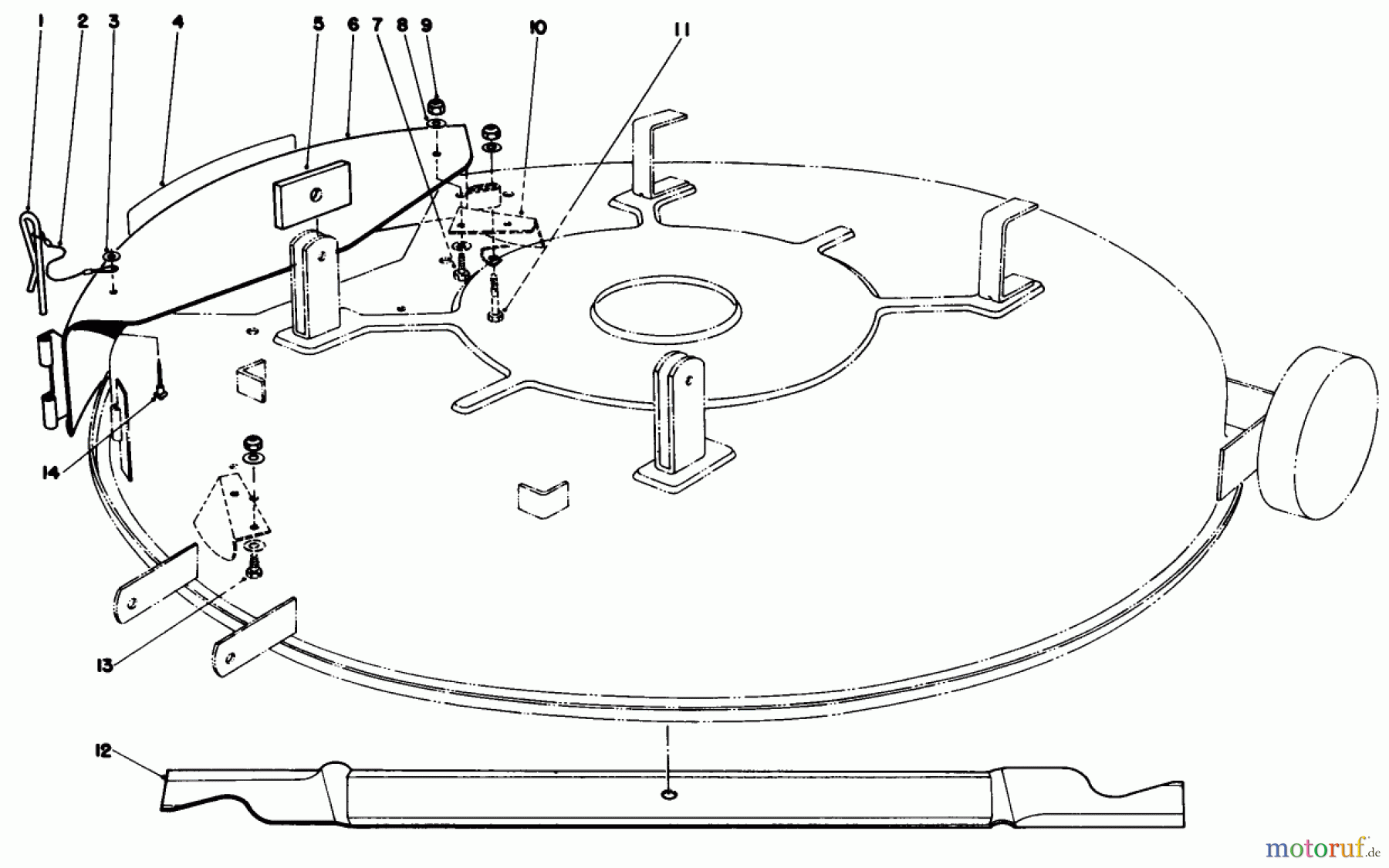  Toro Neu Accessories, Mower 59111 - Toro Easy Empty Grass Catcher, 1989 (9000001-9999999) MULCHER KIT MODEL 59155 (OPTIONAL)