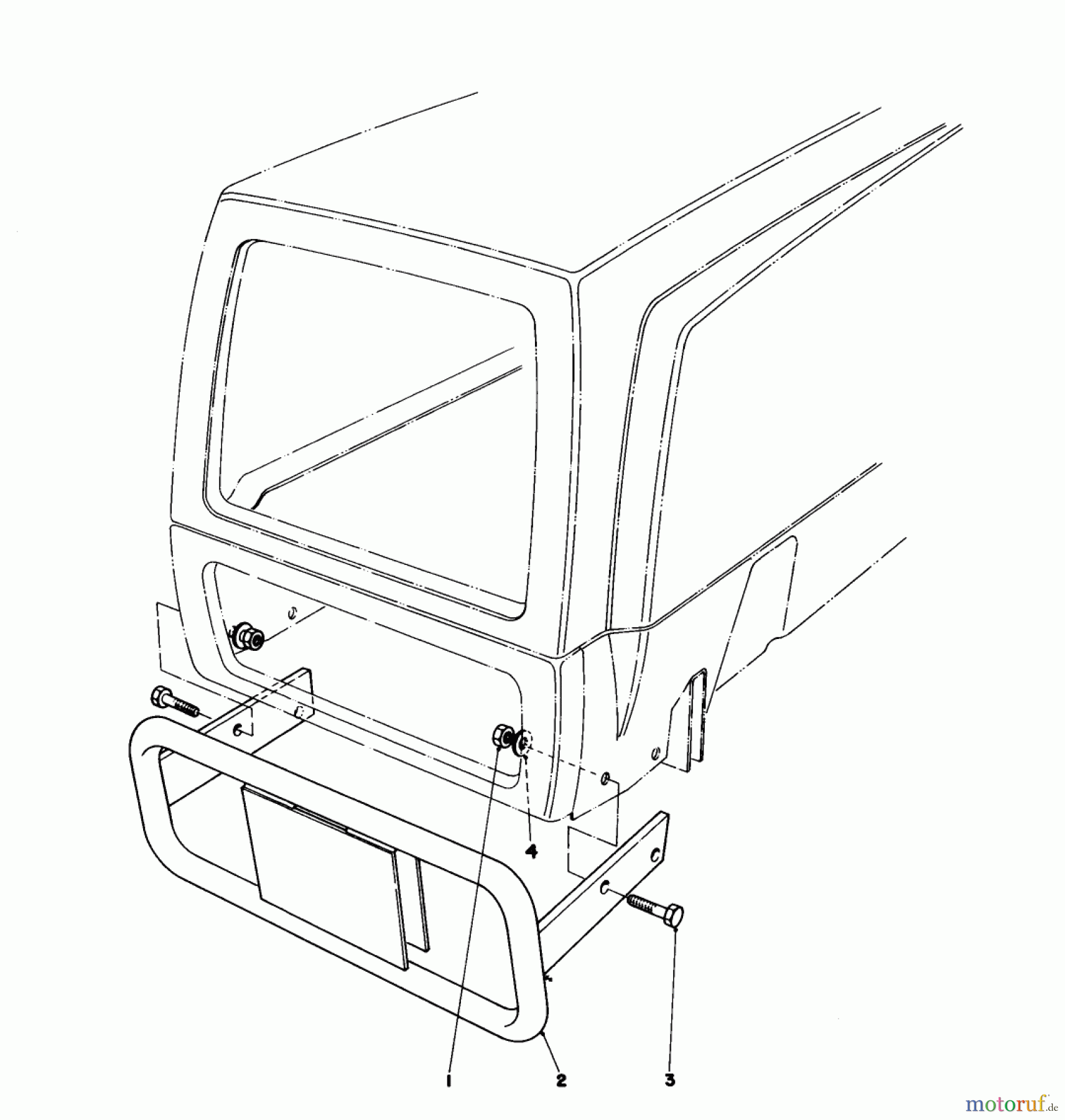  Toro Neu Mowers, Lawn & Garden Tractor Seite 1 57300 (8-32) - Toro 8-32 Front Engine Rider, 1982 (2000001-2999999) EASY FILL GRASS CATCHER MODEL 59120 #2