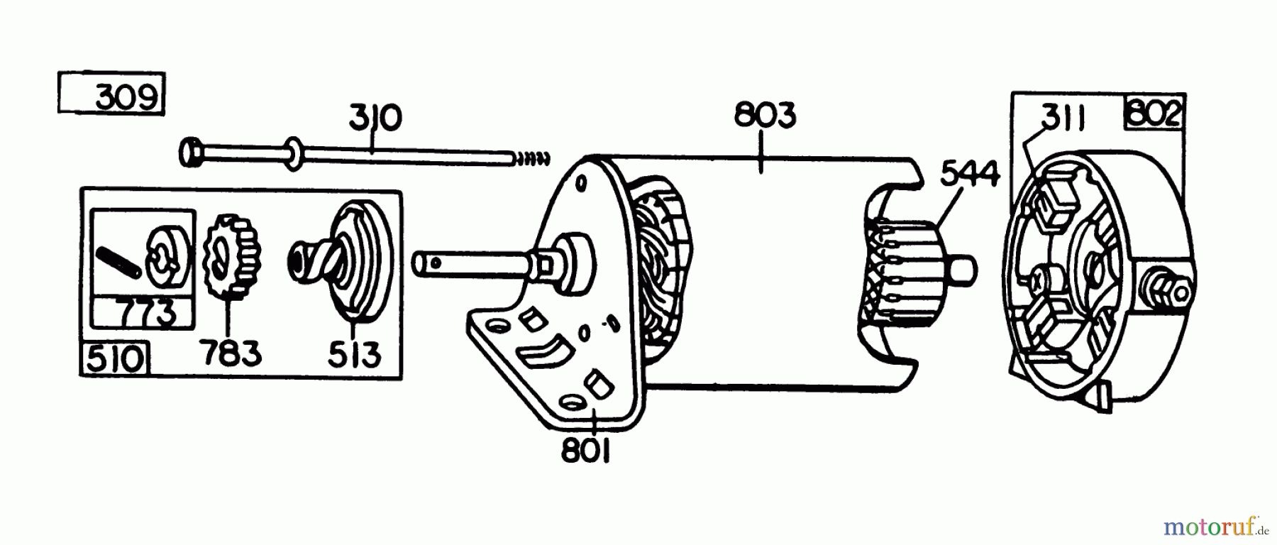  Toro Neu Mowers, Lawn & Garden Tractor Seite 1 57300 (8-32) - Toro 8-32 Front Engine Rider, 1980 (0000001-0999999) BRIGGS & STRATTON MODEL 252707-0177-01 (MODEL 57360)