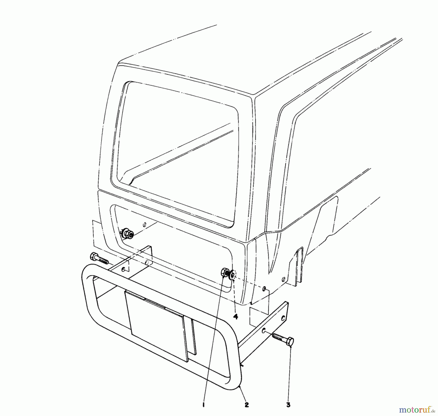  Toro Neu Mowers, Lawn & Garden Tractor Seite 1 57360 (11-32) - Toro 11-32 Lawn Tractor, 1980 (0000001-0999999) EASY FILL GRASS CATCHER MODEL 59120 #2